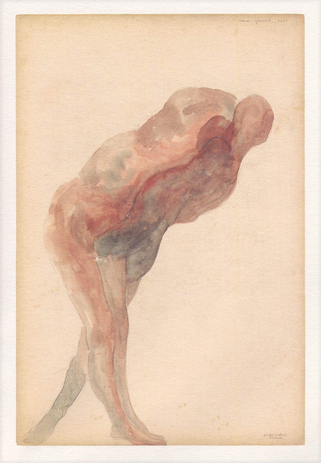 Finely Printed, Haunting Dutch Lithograph From Limited Edition Portfolio photo furniture