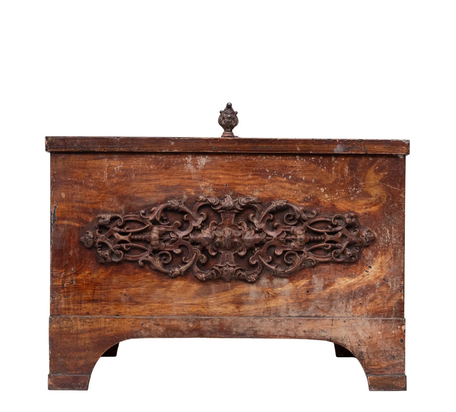 Antieke zware brandkast, 19e eeuw photo furniture
