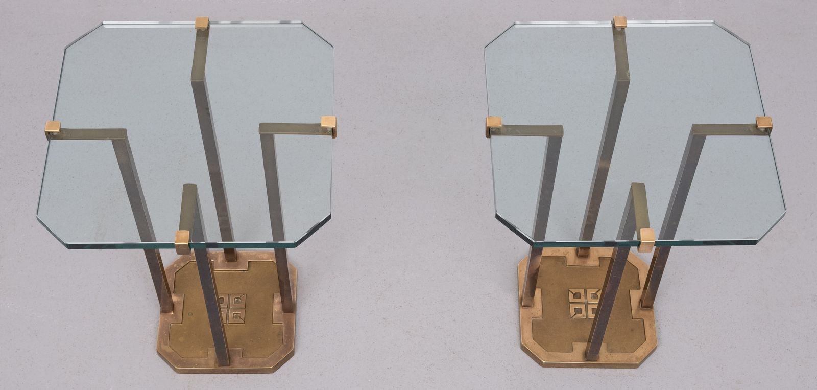 Stunning Pair Peter Ghyczy T18 Side Tables 1970s photo Furniture