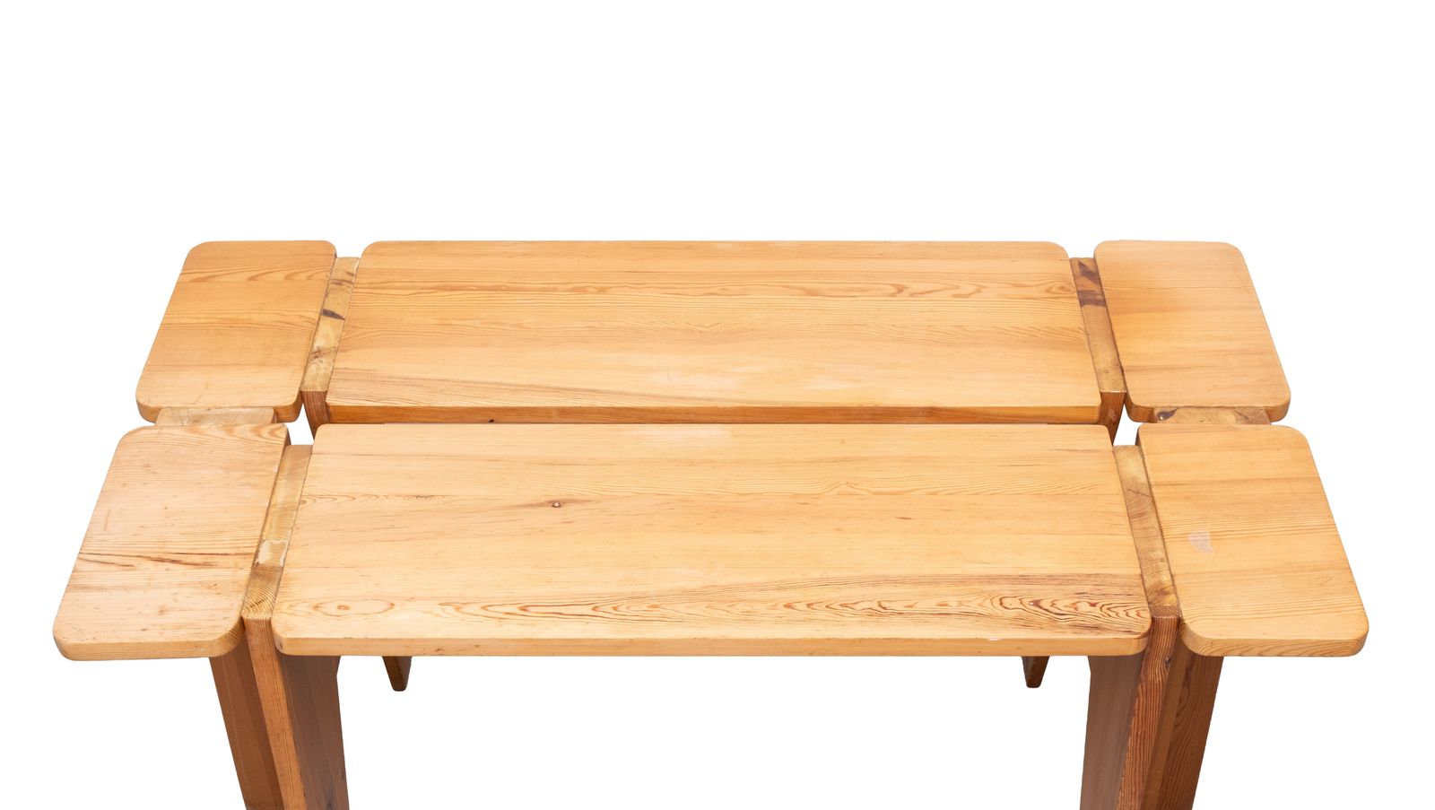 Unieke Rauni Peippo Apila grenenhouten tafel, Finland 1960 photo for sale