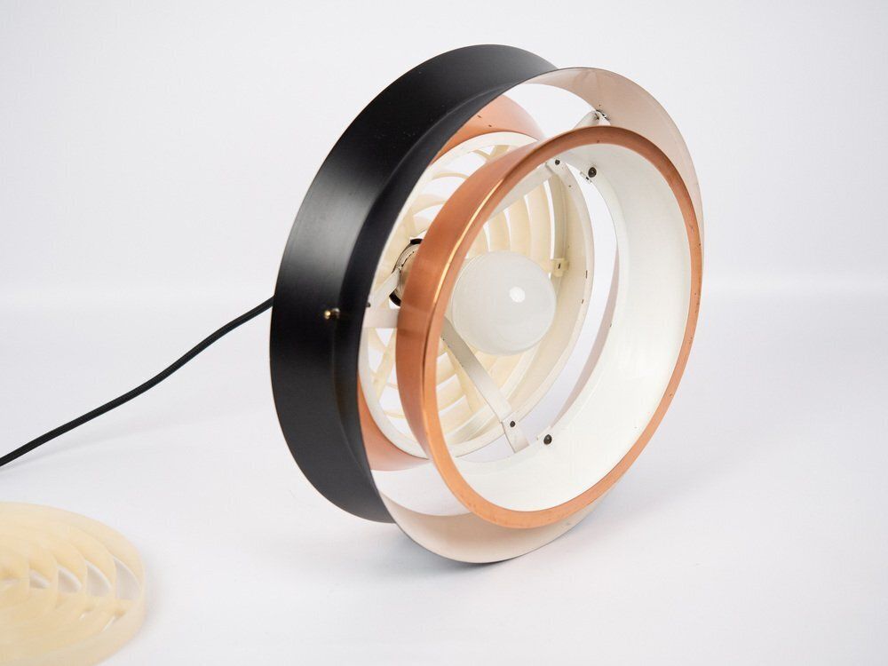 Vintage Swedish Trava Pendant Lamp By Carl Thore For Granhaga Metallindustri, 1960s photo vintage