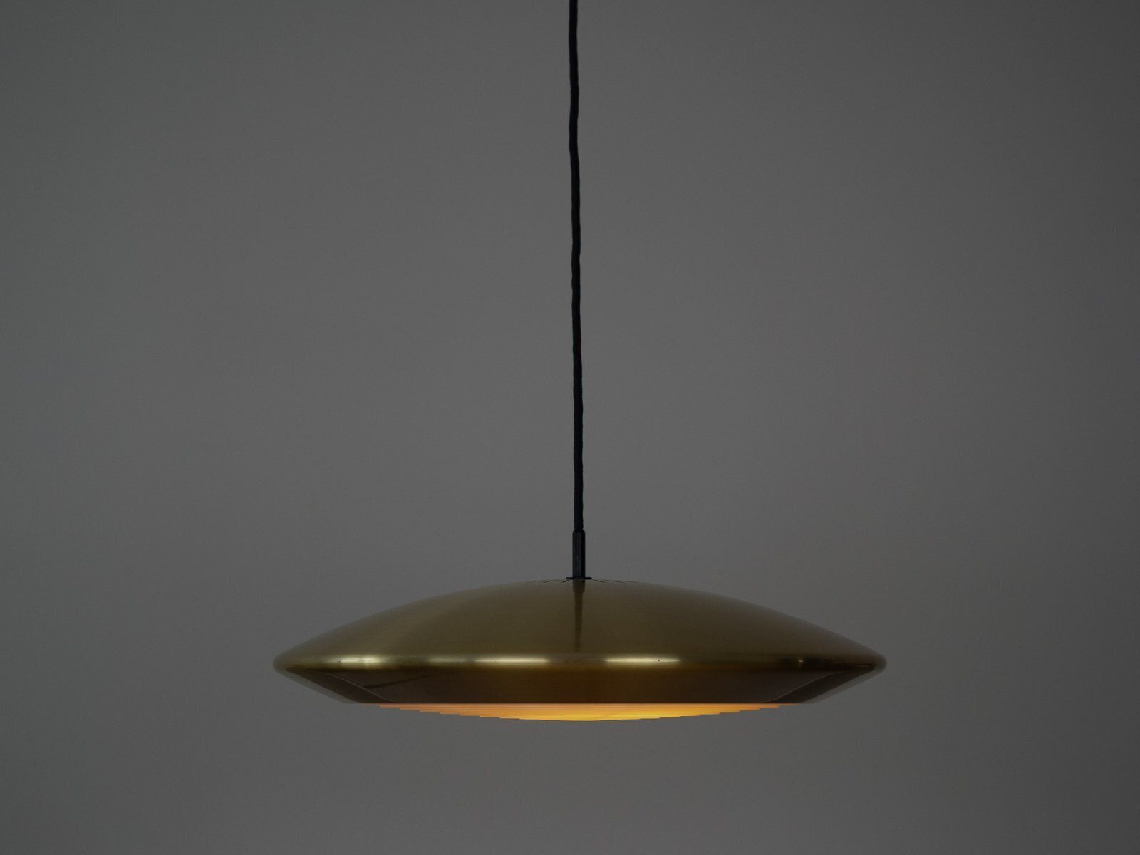 Vintage Deense Diskos hanglamp van Jo Hammerborg voor Fog and Morup, 1966 photo furniture
