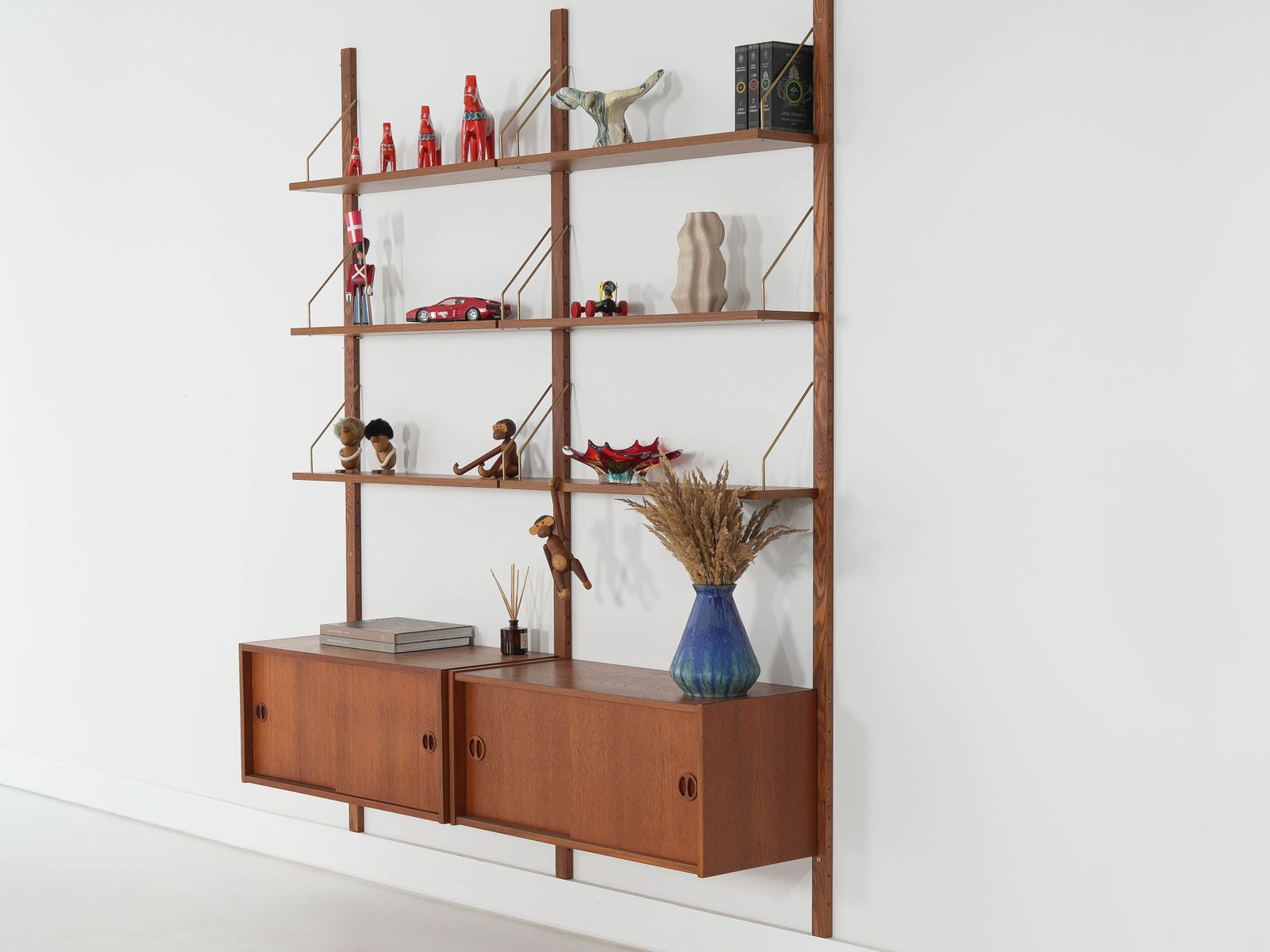 Teak Modular Shelving Unit, Danish Design, 1960s, Made In Denmark photo 2449.0