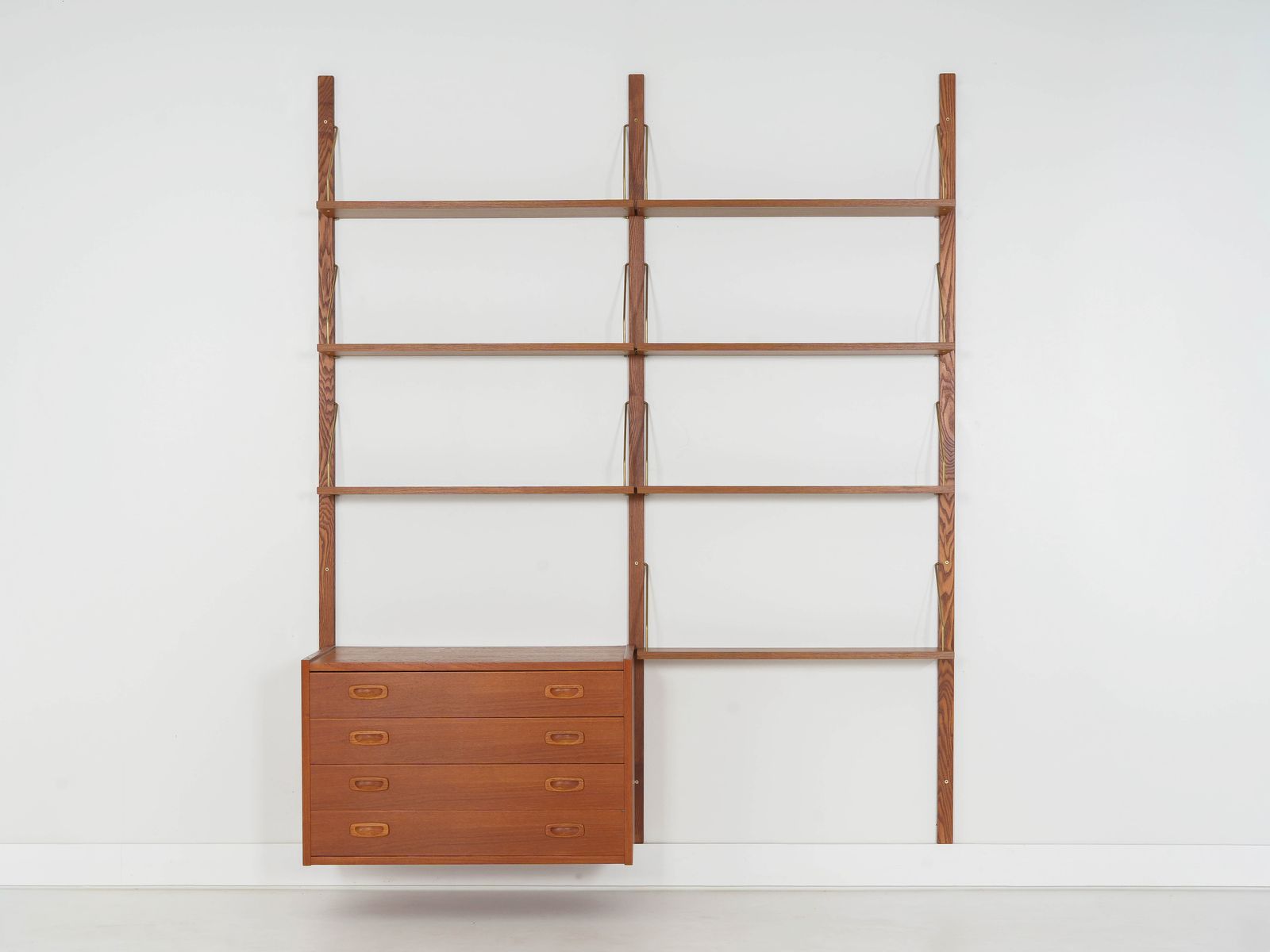 Teak Bookcase Ps System, Danish Design, 1960s, Manufactured By Randers Møbelfabrik photo furniture