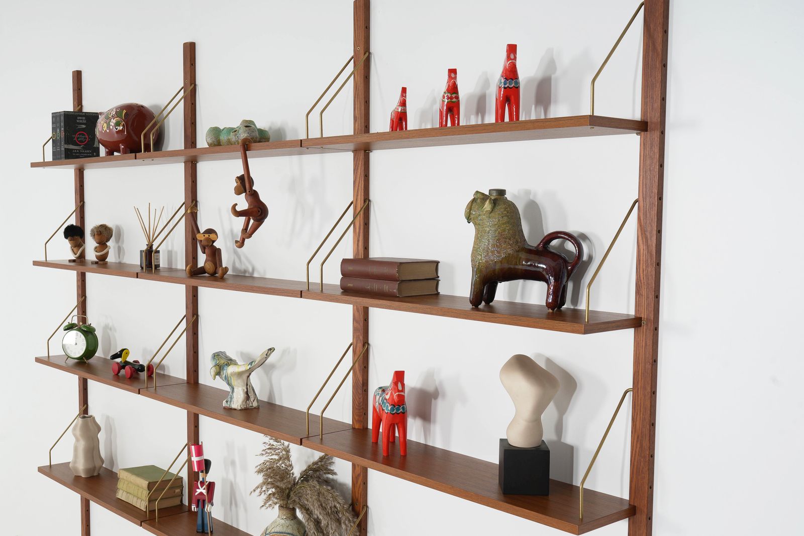 Teak Modular Shelving Unit, Danish Design, 1970s, Made In Denmark photo vinterior