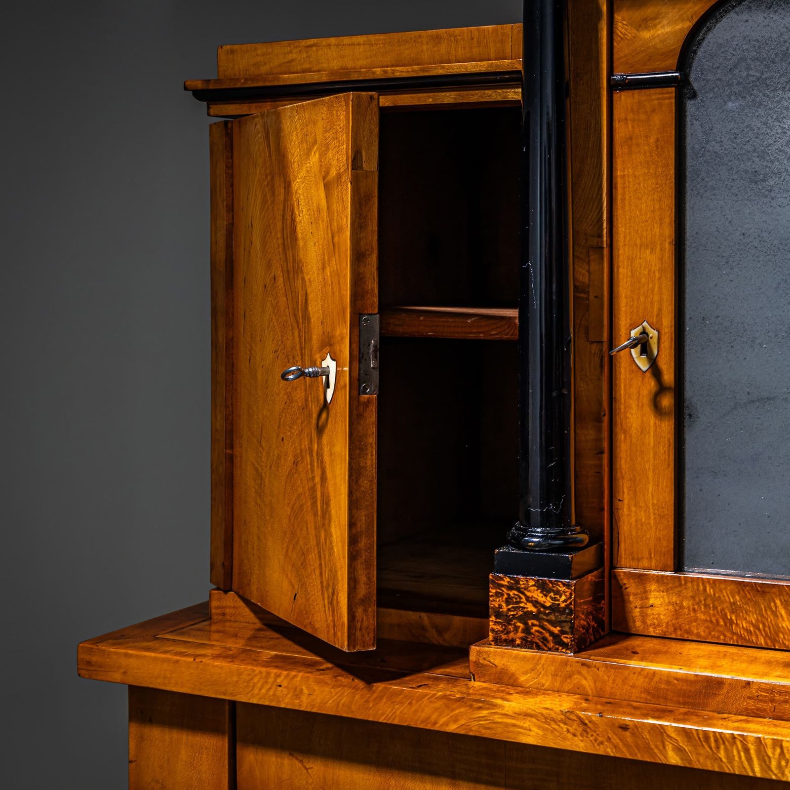 Biedermeier Nep-Secretaire Kabinet, Duitsland, ca. 1820 photo vinterior
