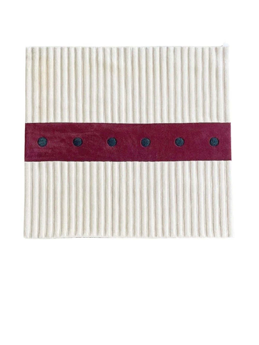 Tisca Meda handgetuft wollen vloerkleed, jaren 1980, Frankrijk