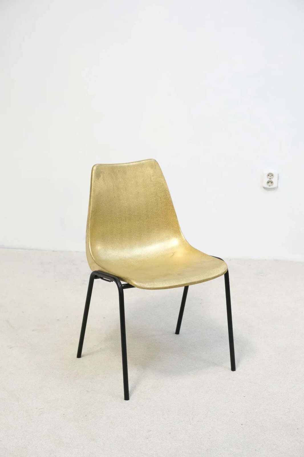 Vintage Molded Stacking Chair From Hiller Germany photo buy
