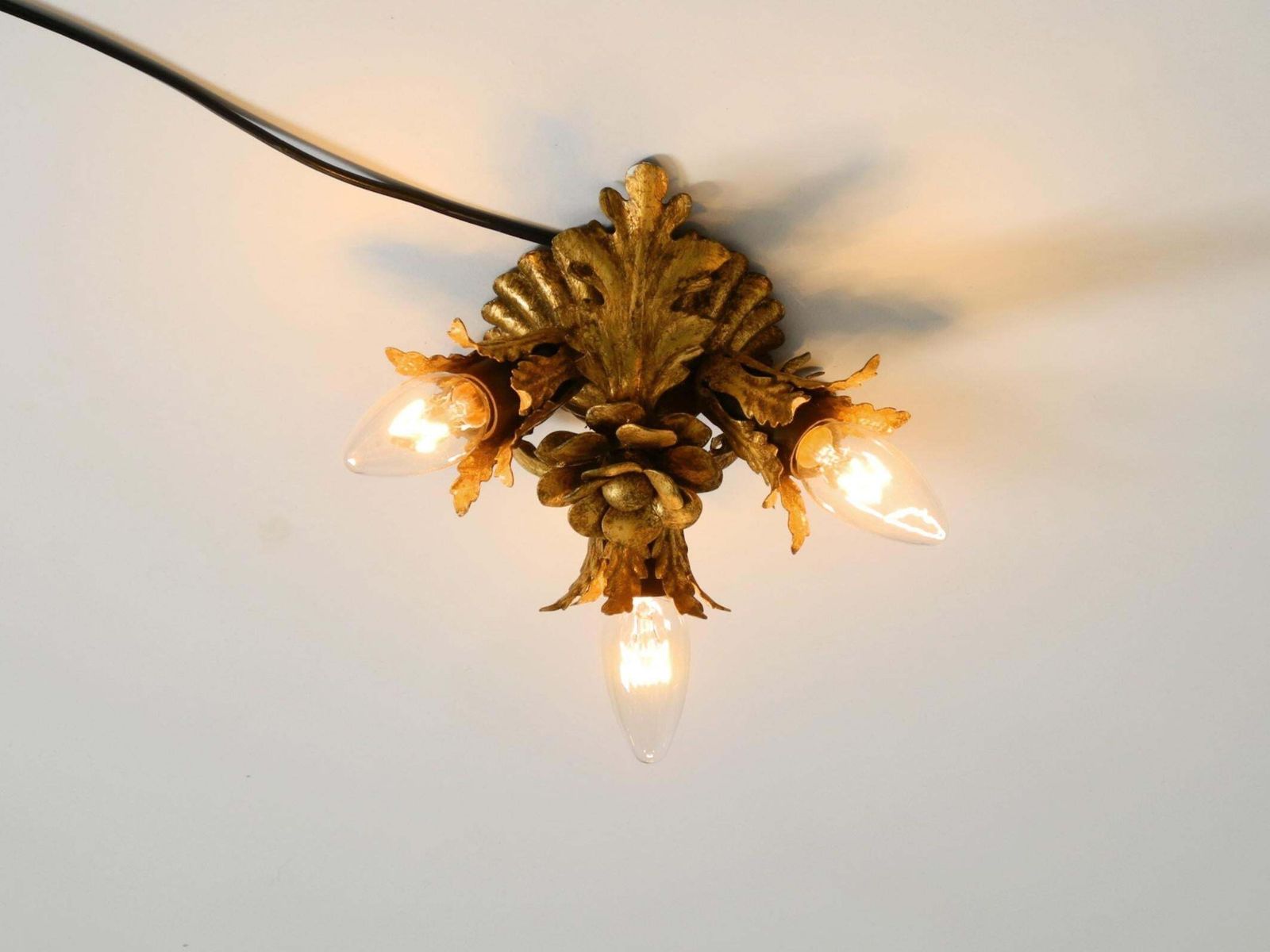 Verlichting Kleine plafondlamp van Banci Firenze, Italië, ca. jaren 1960 photo