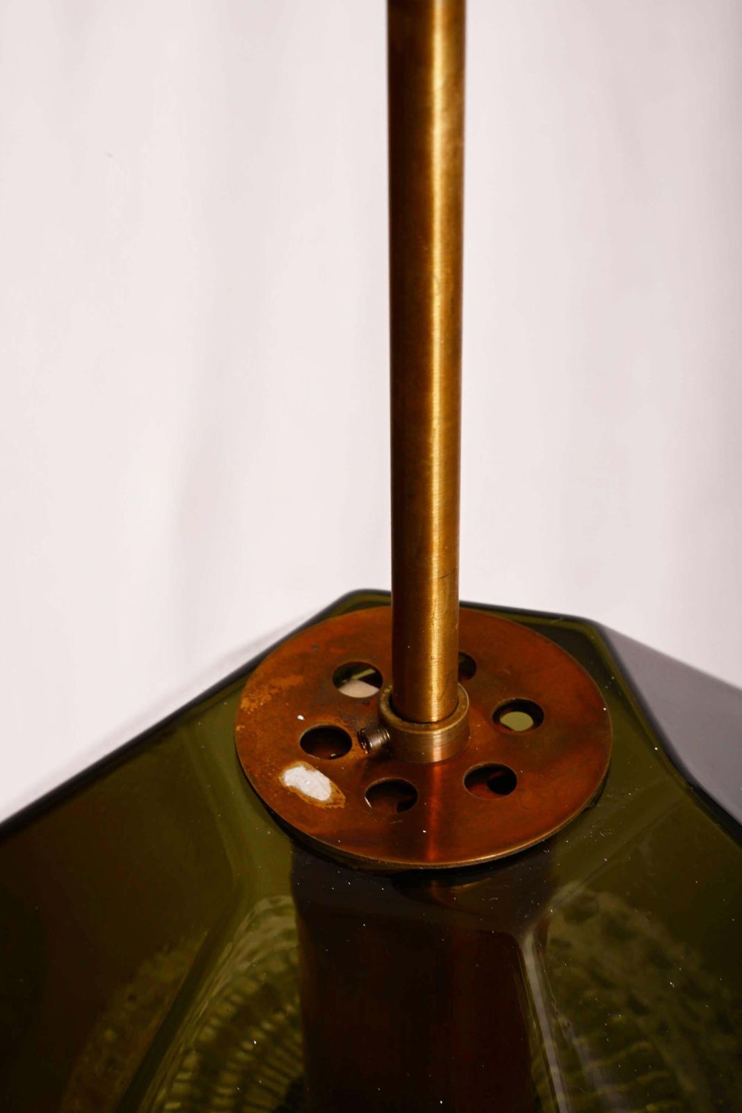 photo furniture Groene en glaspersglas hanglamp van Carl Fagerlund