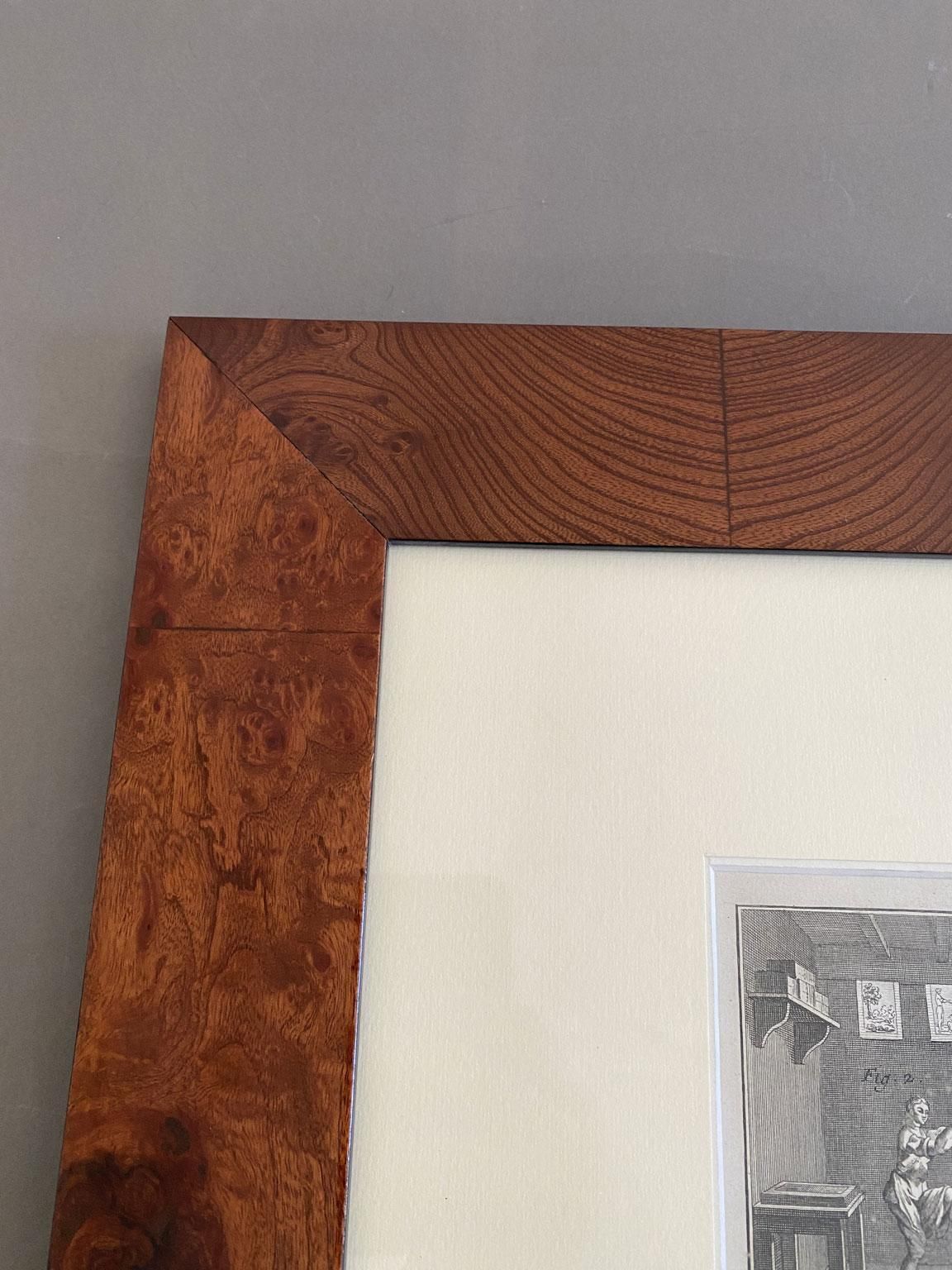 Frankrijk, midden 18e eeuw, zwart-witprent op papier van Renaud Bernard photo furniture