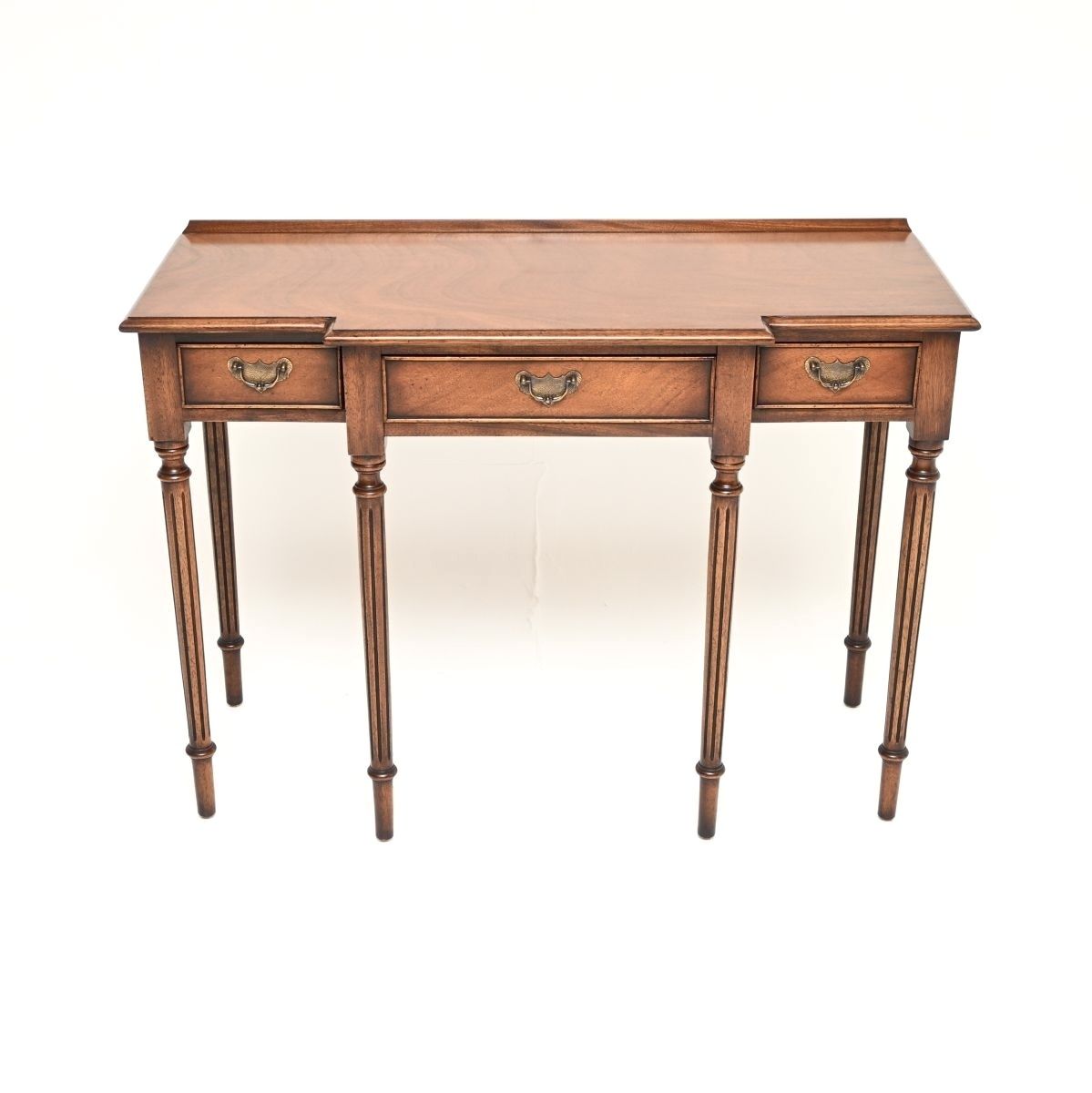 Antique Georgian Style Mahogany Console Table photo furniture