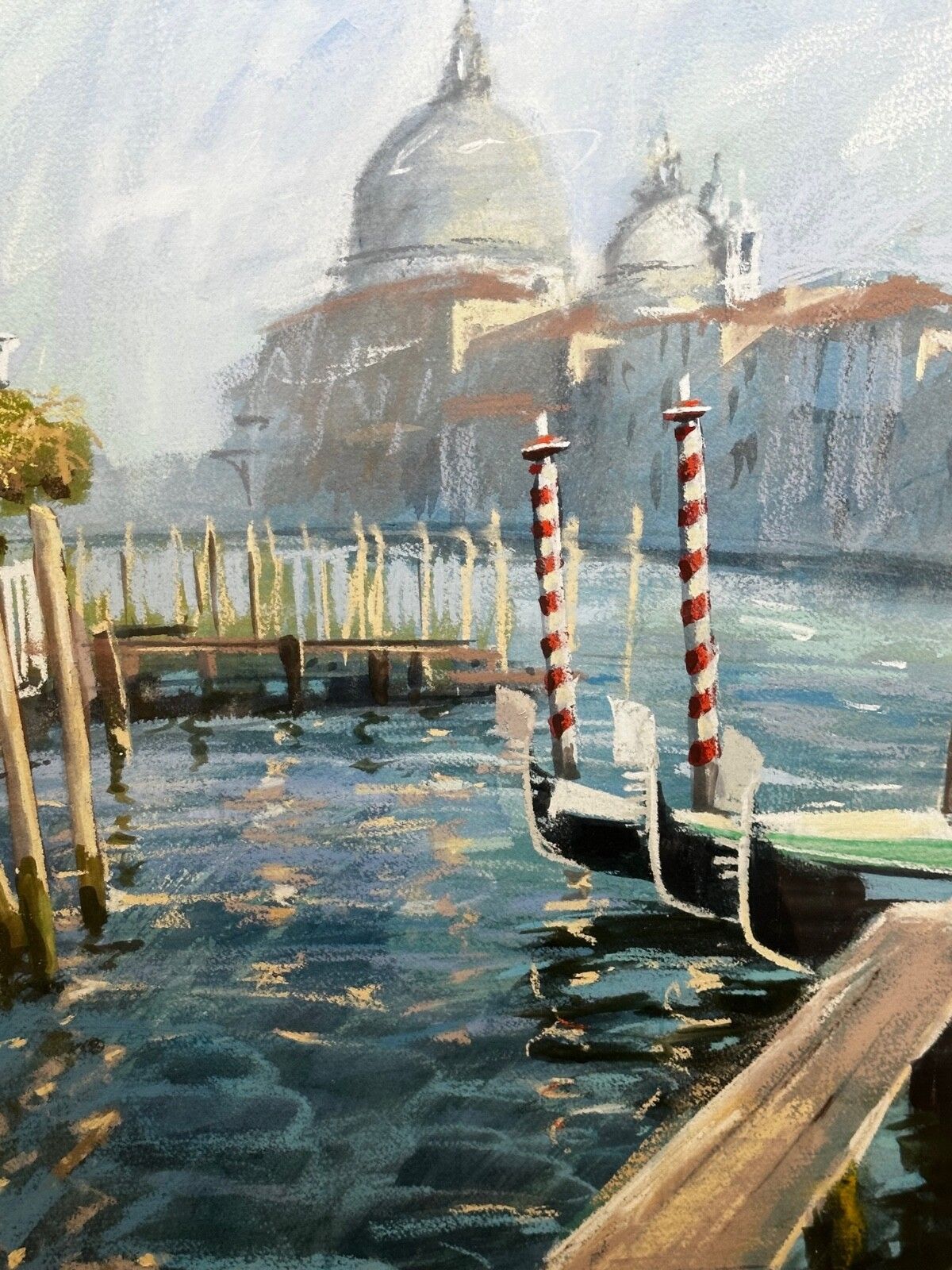 James Bartholomew RSMA, Marineschilderij "The Grand Canal & San Salute" photo Kunst