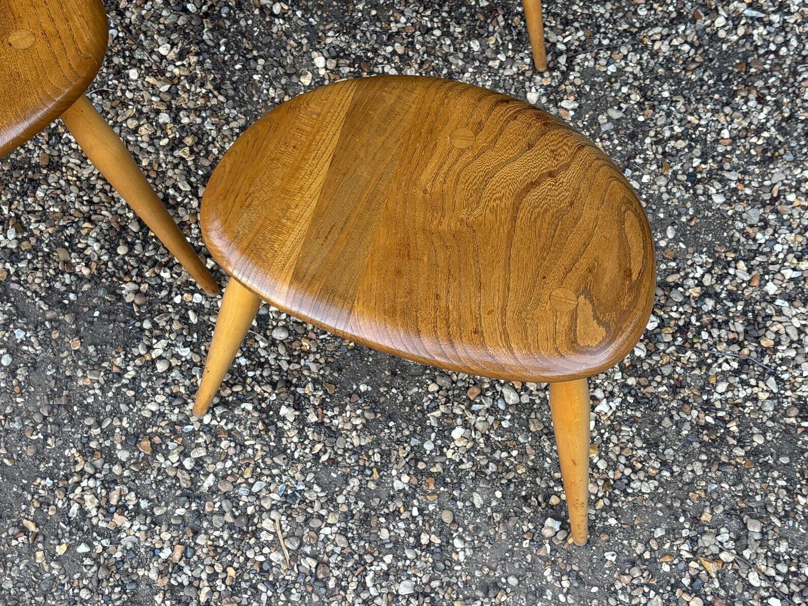 Furniture Pebble Nest Of Tables By Lucian Ercolani For Ercol photo