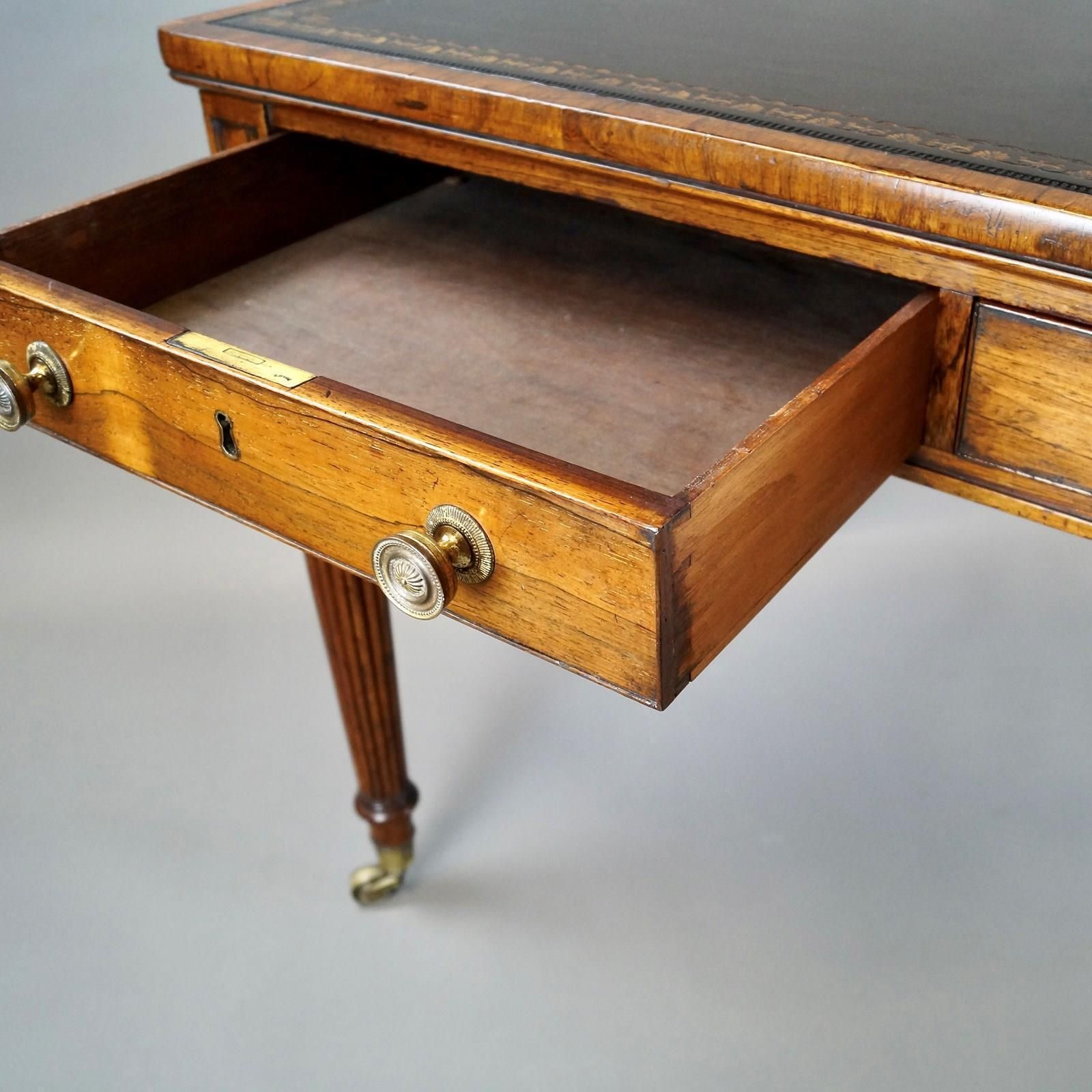 A Superb Regency Rosewood Writing Table photo vinterior