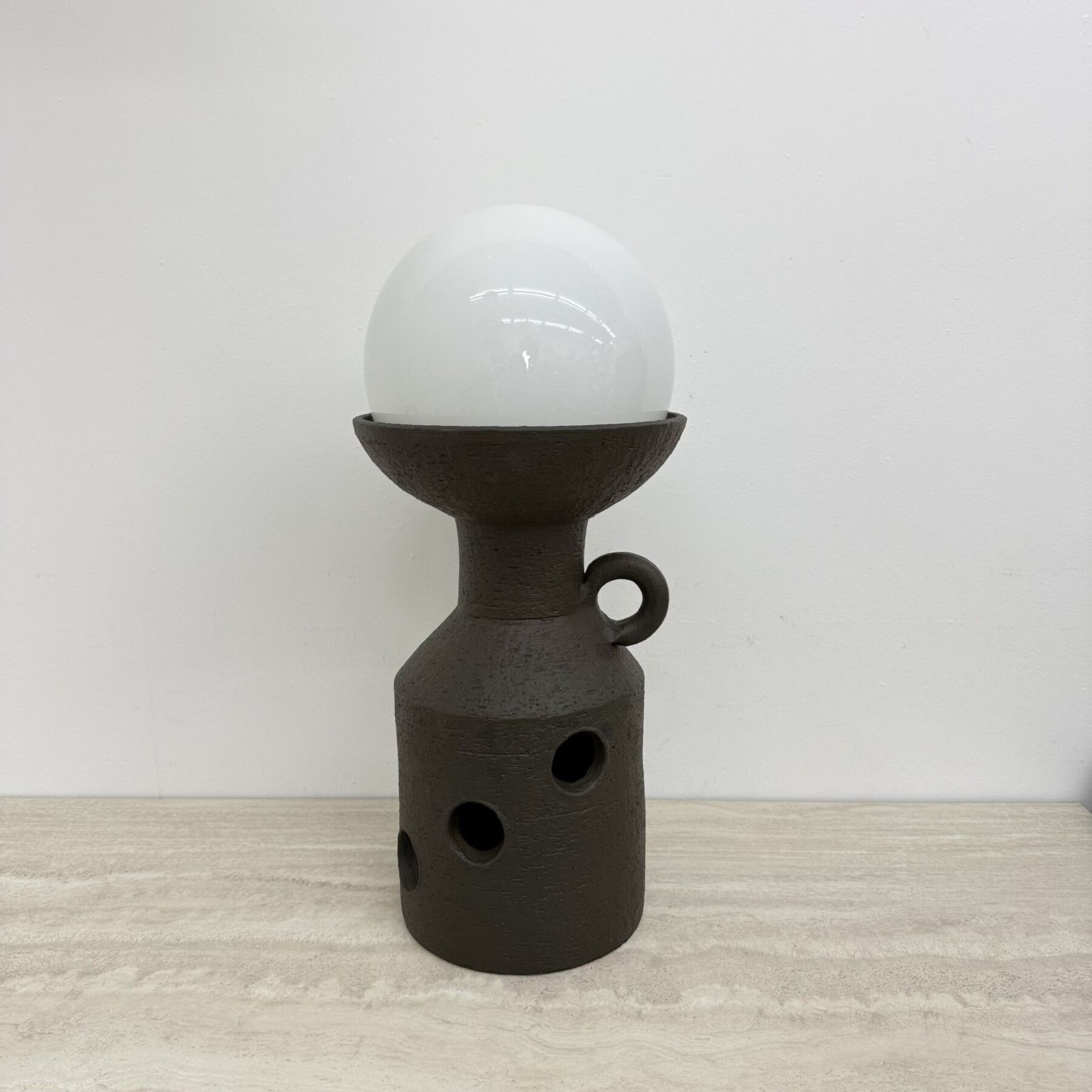 Grote Doria Leuchten keramische tafellamp / vloerlamp, jaren 1970 photo Verlichting