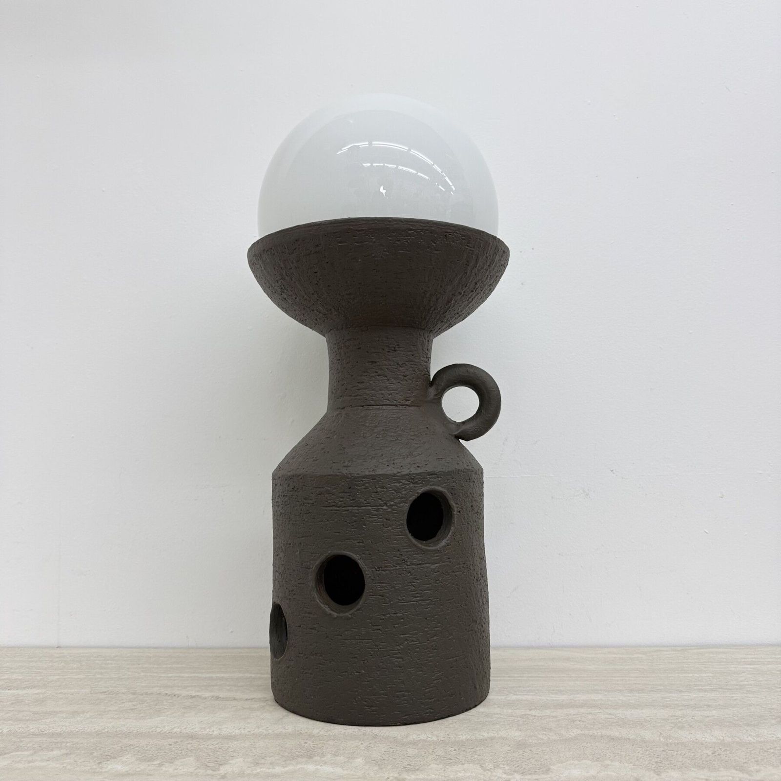 Grote Doria Leuchten keramische tafellamp / vloerlamp, jaren 1970 photo vinterior