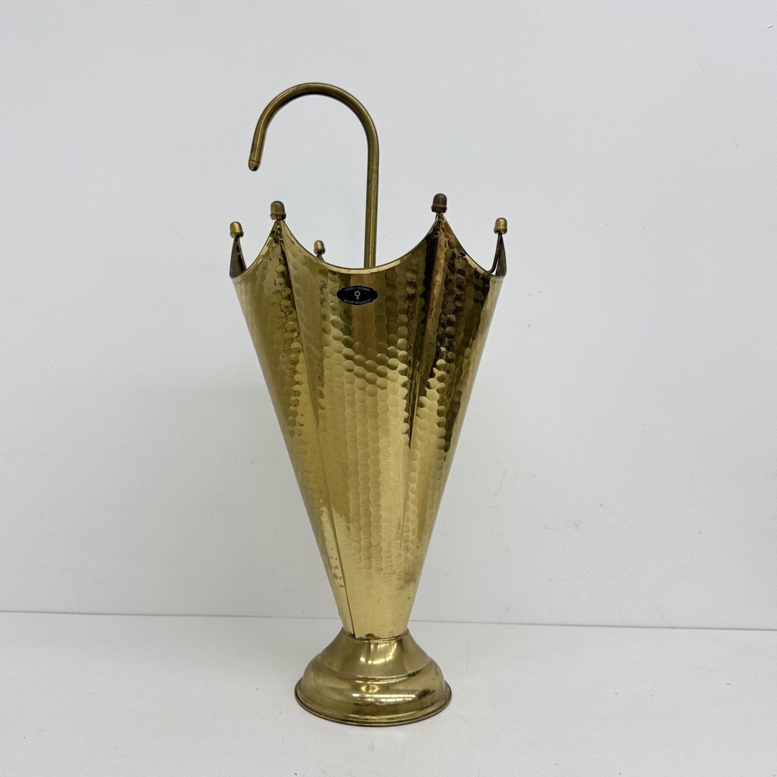 Mid-Century Design Messing Paraplubak, jaren 1970 photo Woonaccessoires