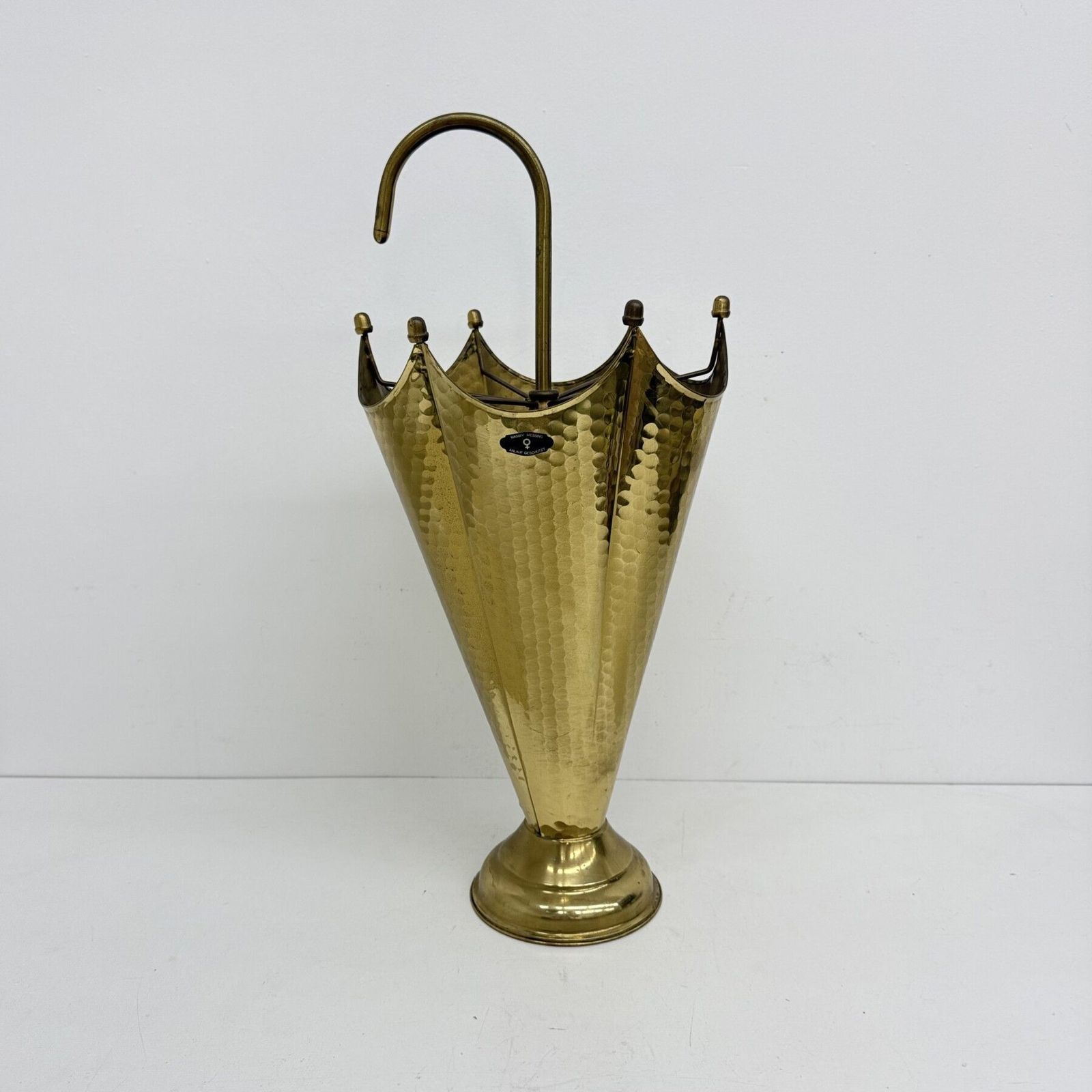 Mid-Century Design Messing Paraplubak, jaren 1970 photo vinterior
