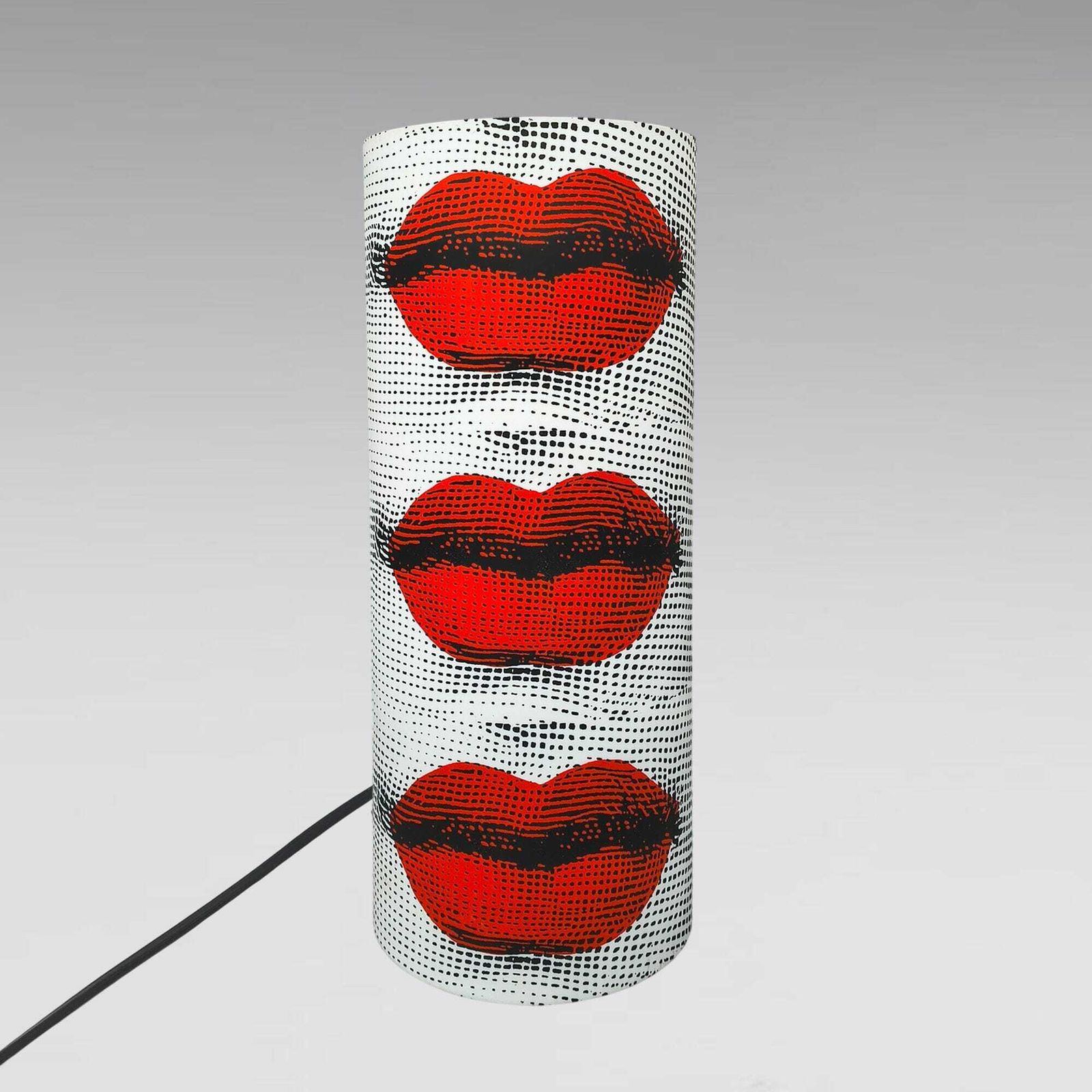 Piero Fornasetti "Kisses" tafellamp voor Antonangeli, Follia Pratica collectie, ca. jaren 1990. photo furniture