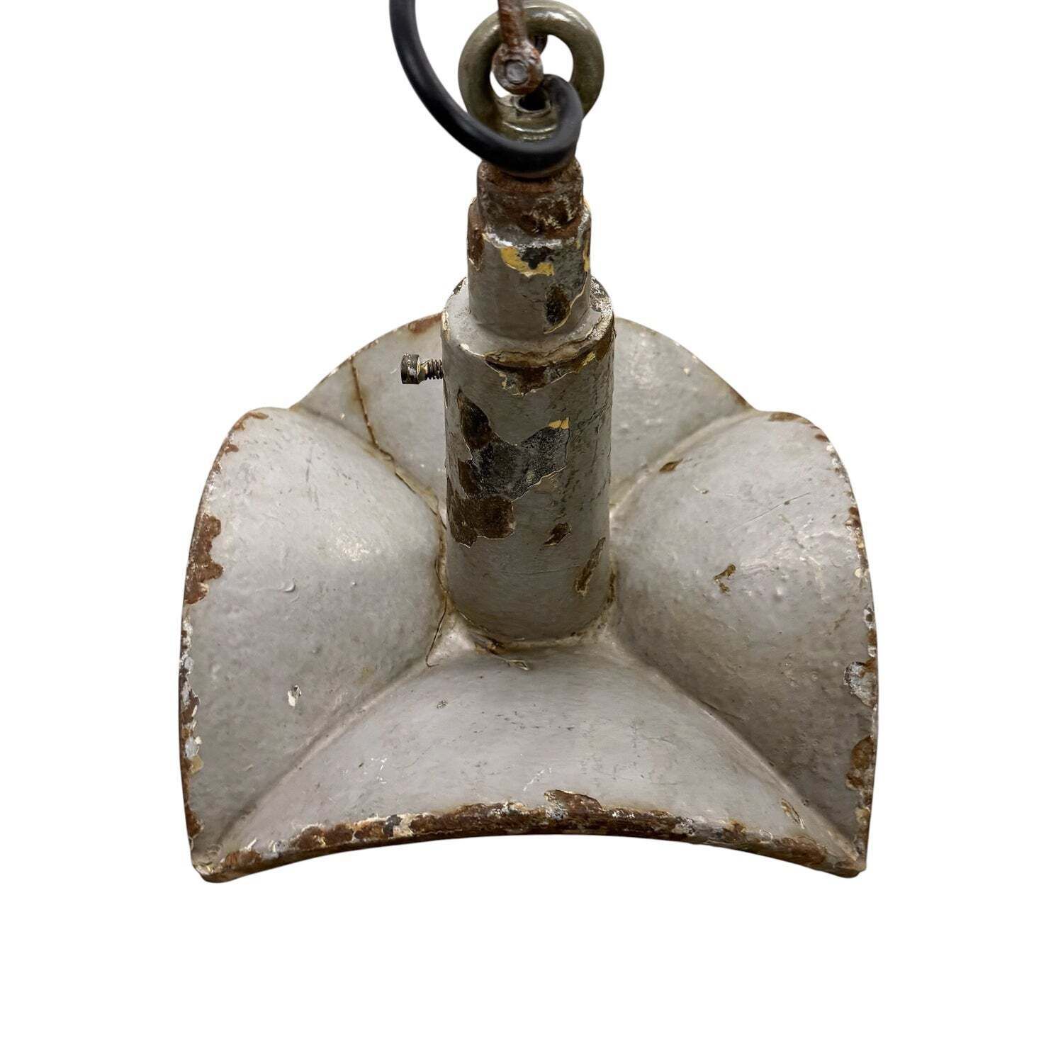 Nr. 1 Vintage Industrial Mirrored Pendant Light By Esla photo Verlichting