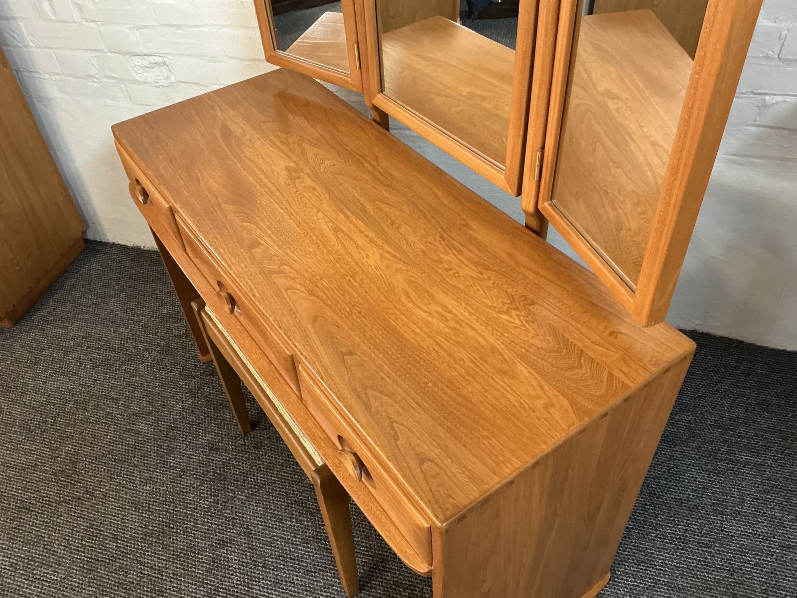 photo for sale Ercol Windsor Dressing Table In Light Finish.