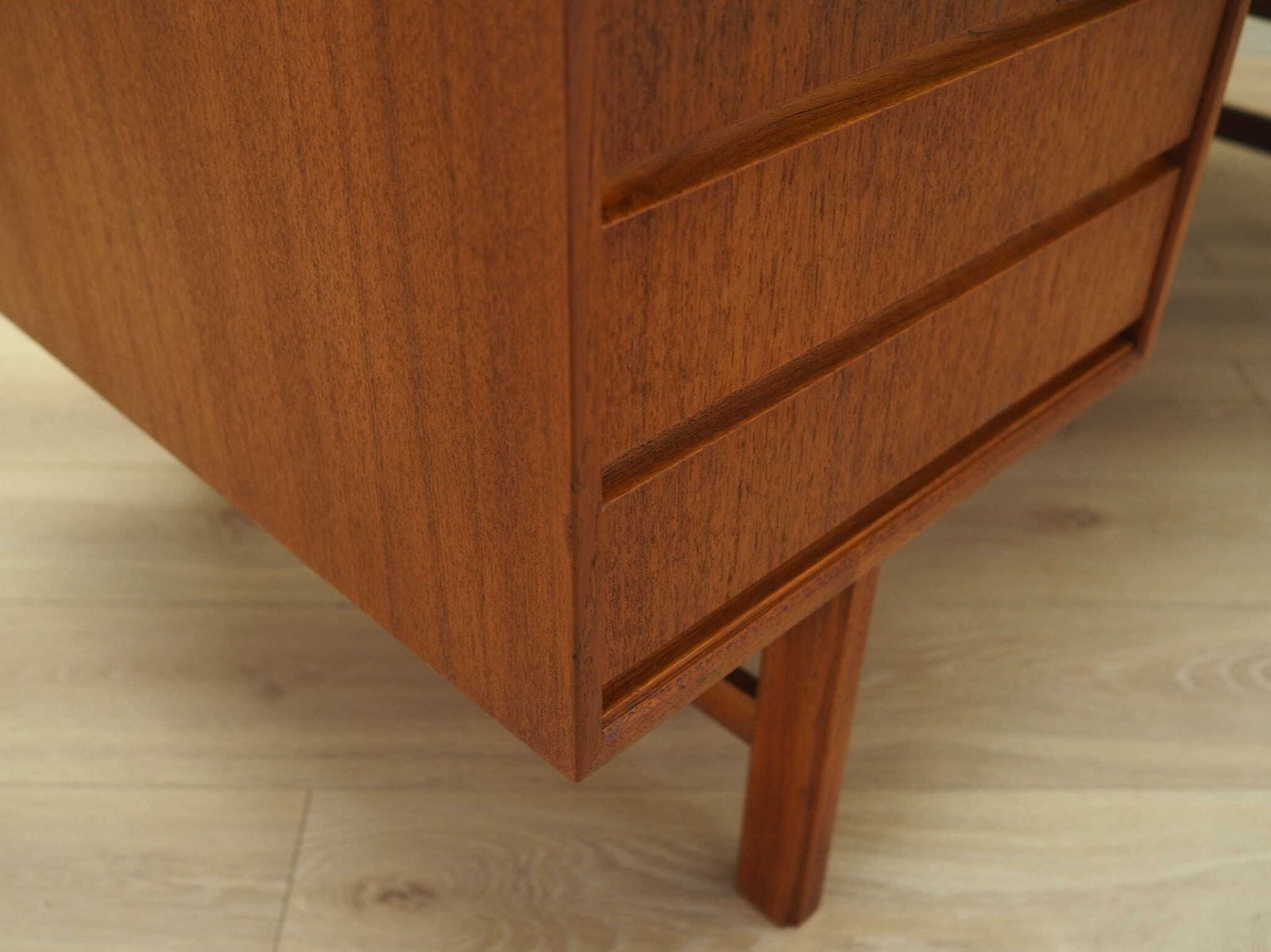 Furniture Teak Desk, Danish Design, 1970s, Production: Denmark photo