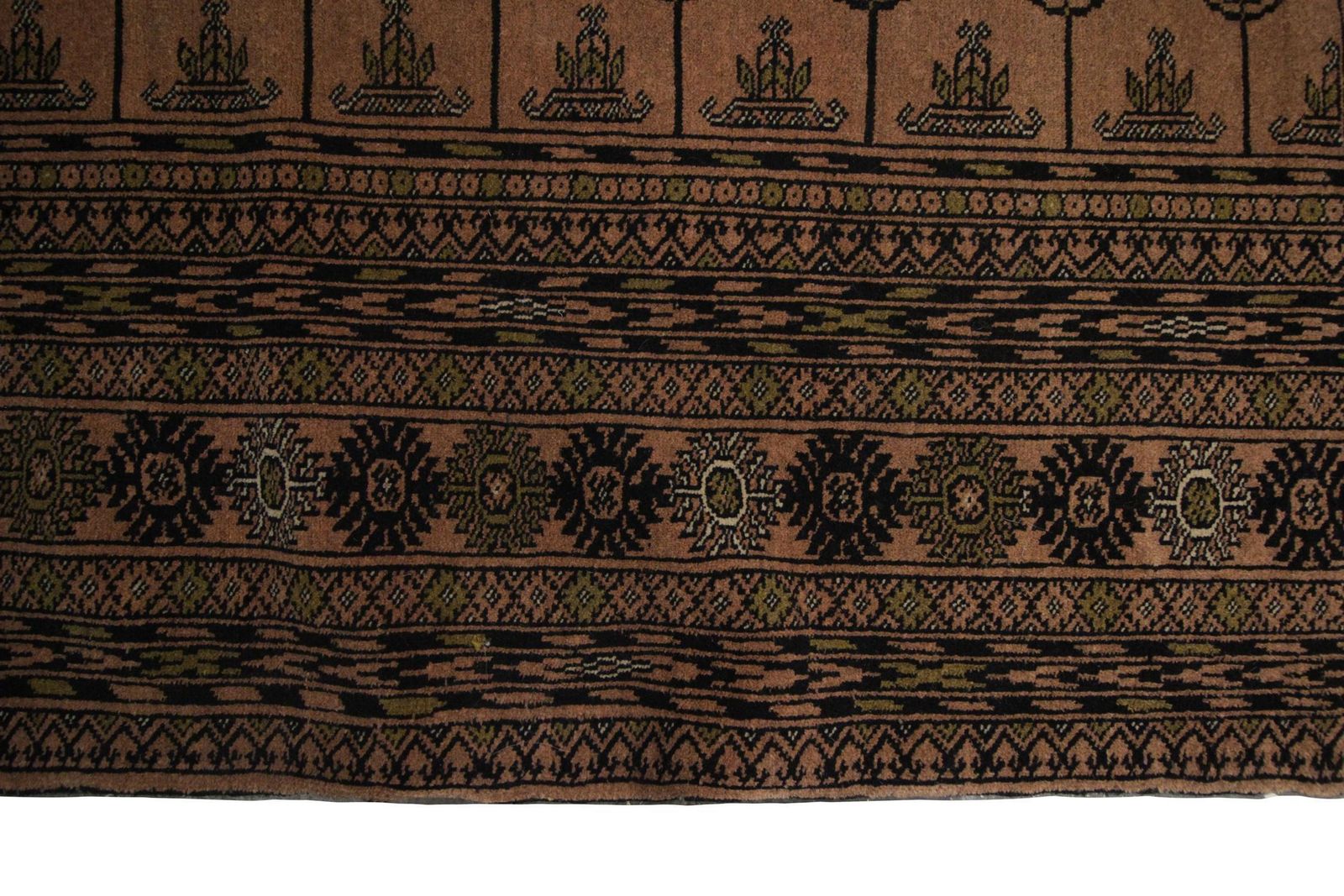 Traditional Bokhara Vintage Rug, Handmade Carpet Wool Rug For Bedroom photo buy