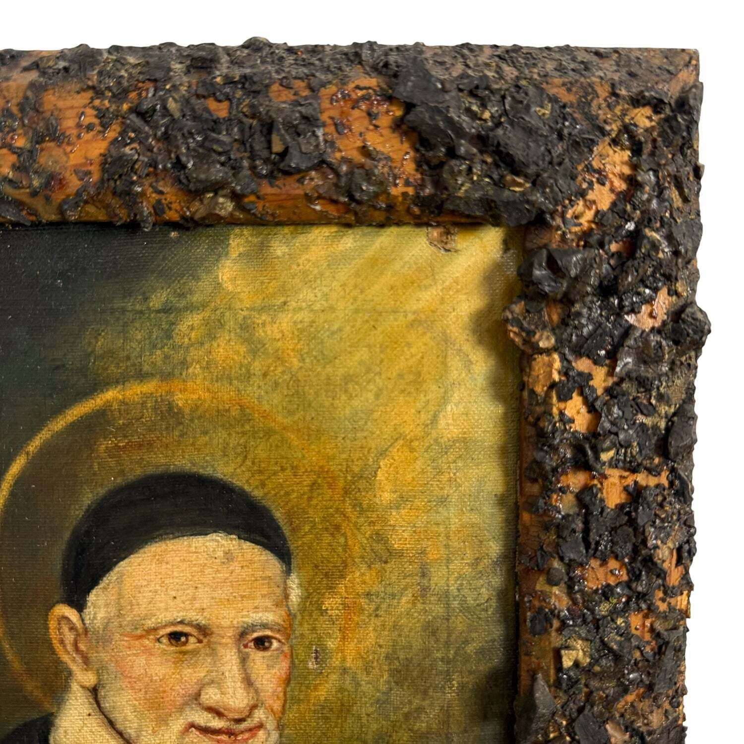 Saint Vincent De Paul Portret Olieverf Op Doek (7) photo for sale