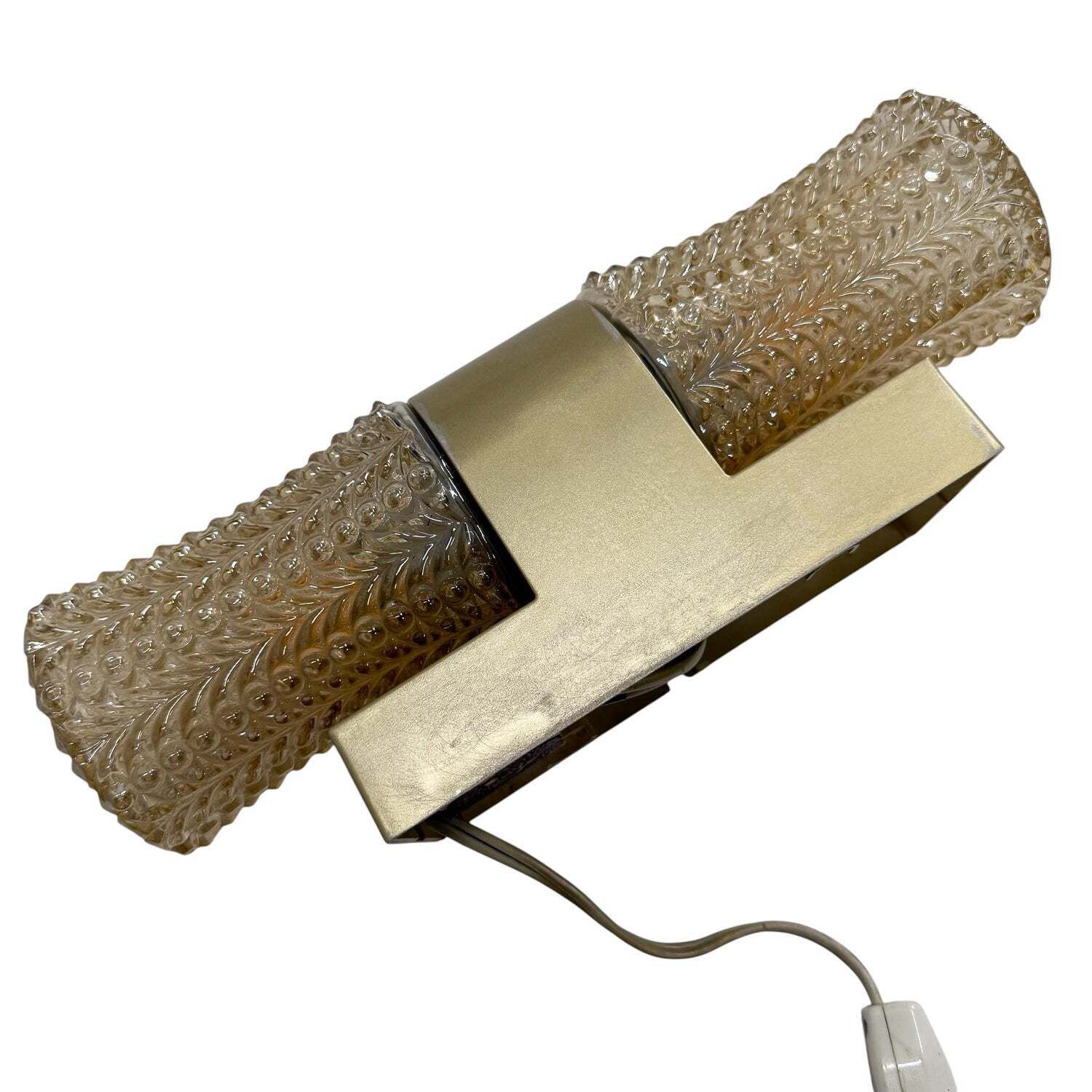 Vintage Scandinavische badkamerwandlamp photo vintage
