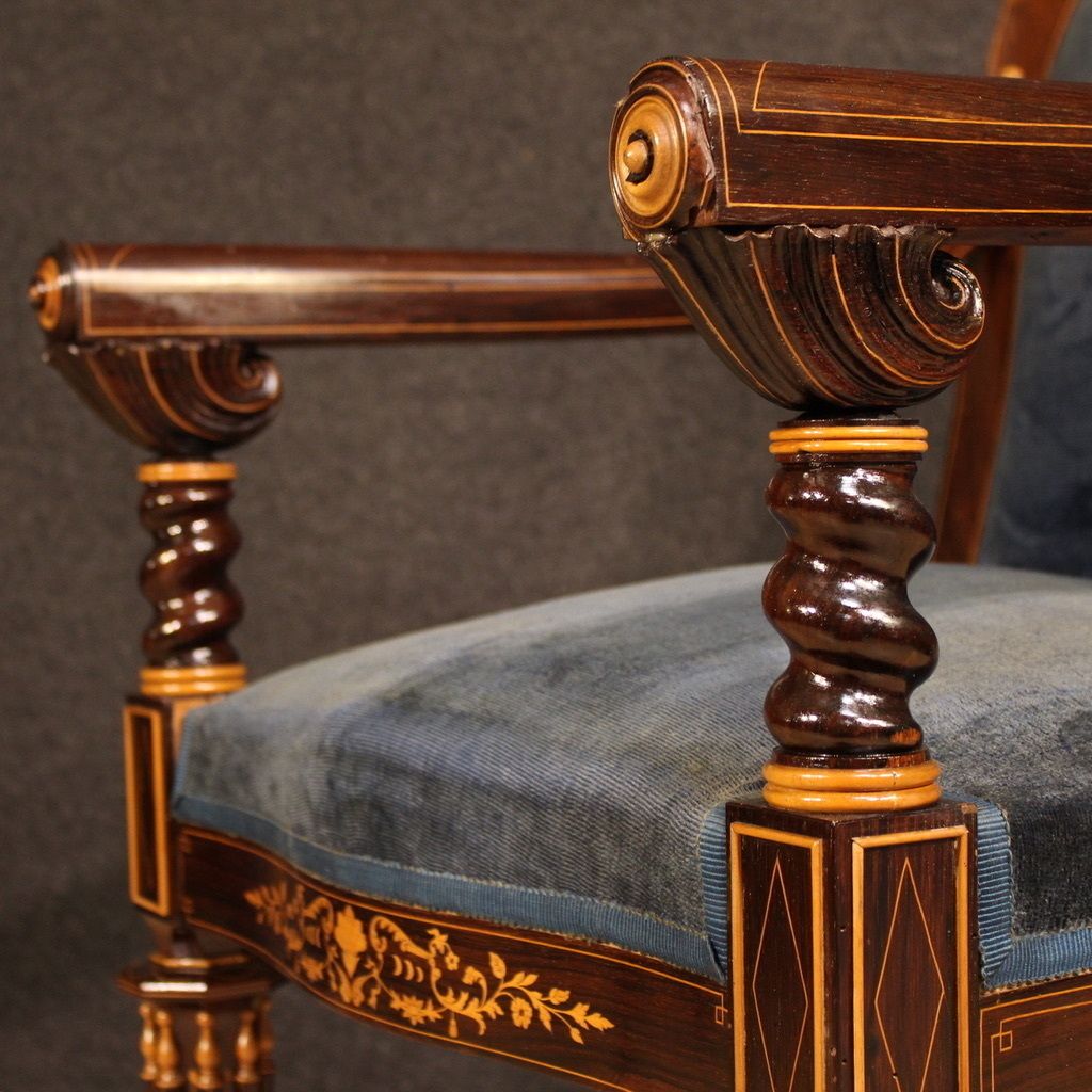 Mobilier Paire de fauteuils français Charles X, XIXe siècle photo
