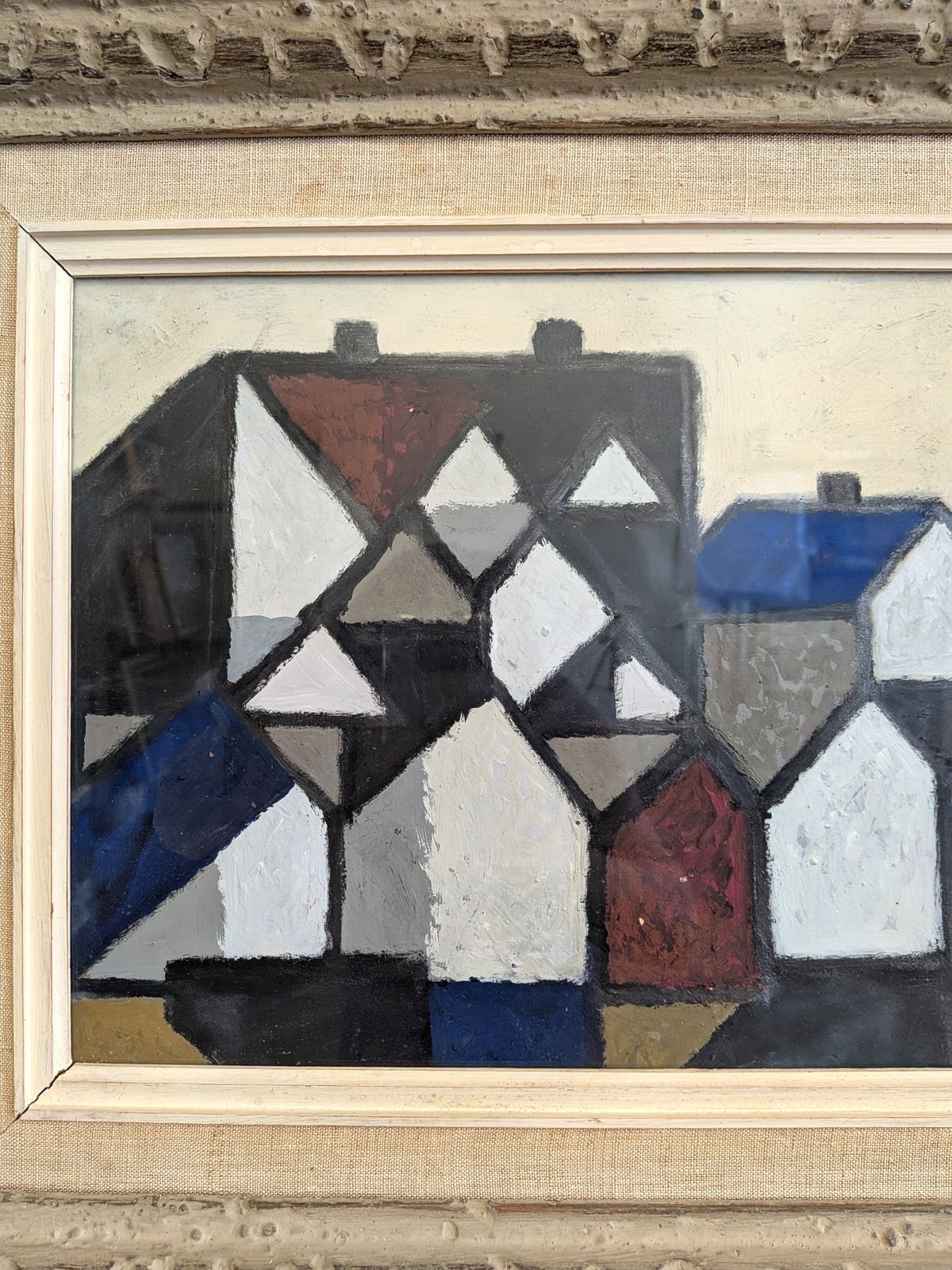 Rhythm Of Facades, Oil Painting photo 655.0