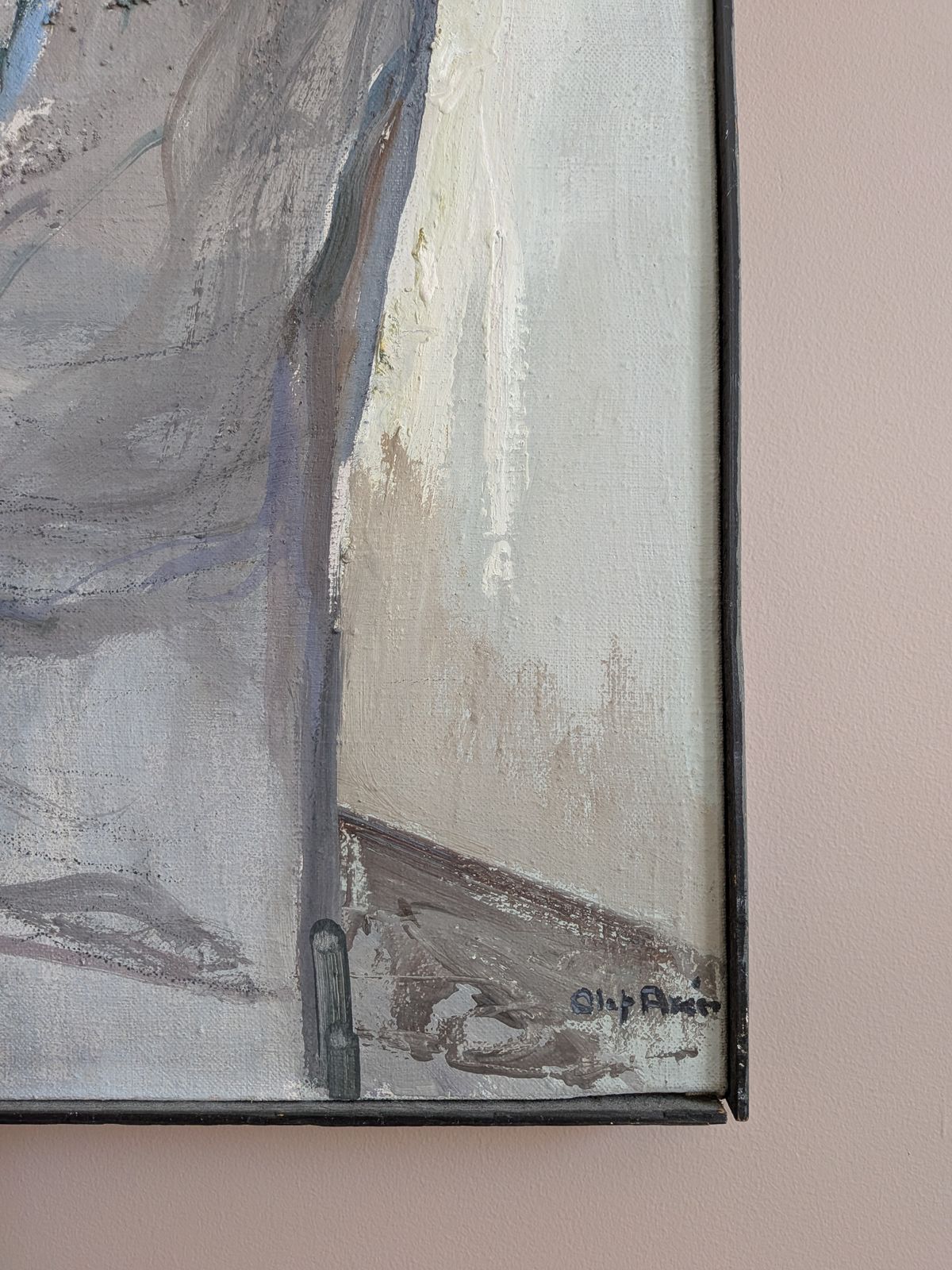 photo for sale The Gentleman, olieverfschilderij, midden 20e eeuw