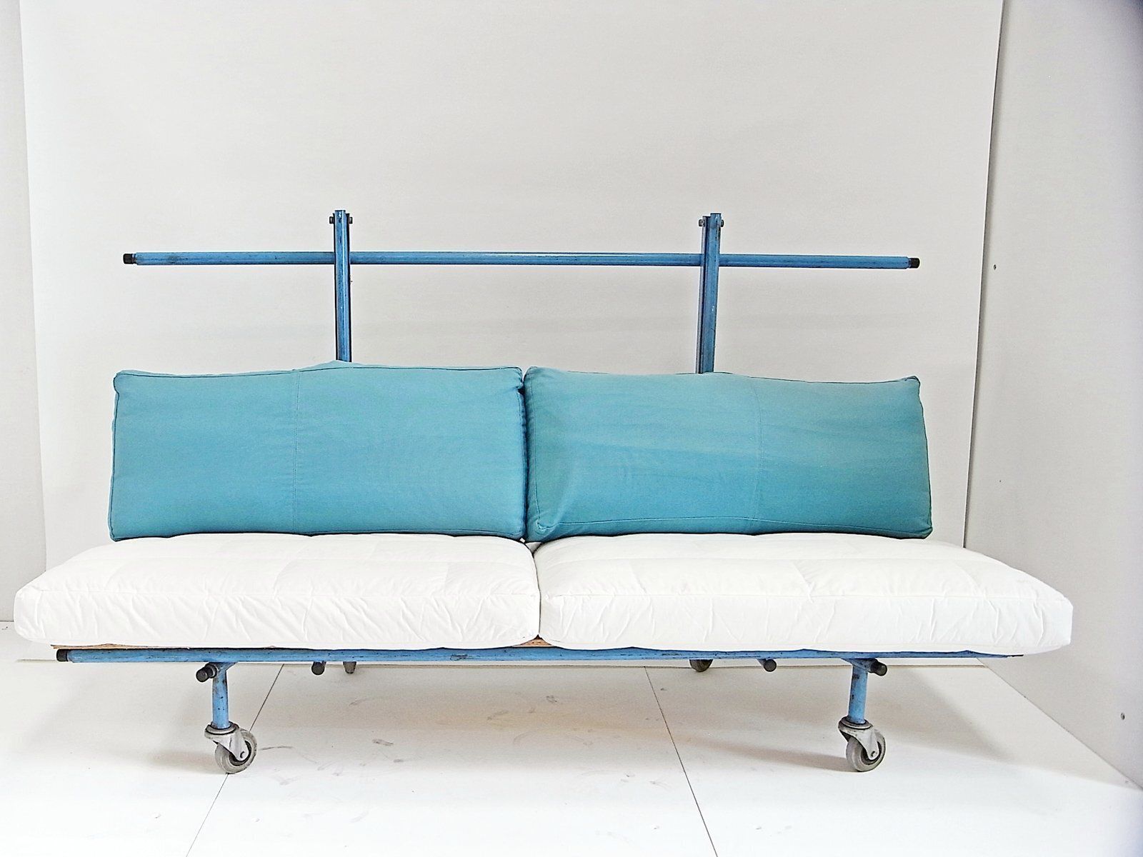 Lazy Work Sofa With Seat Cushion And Neck Support, 1990s