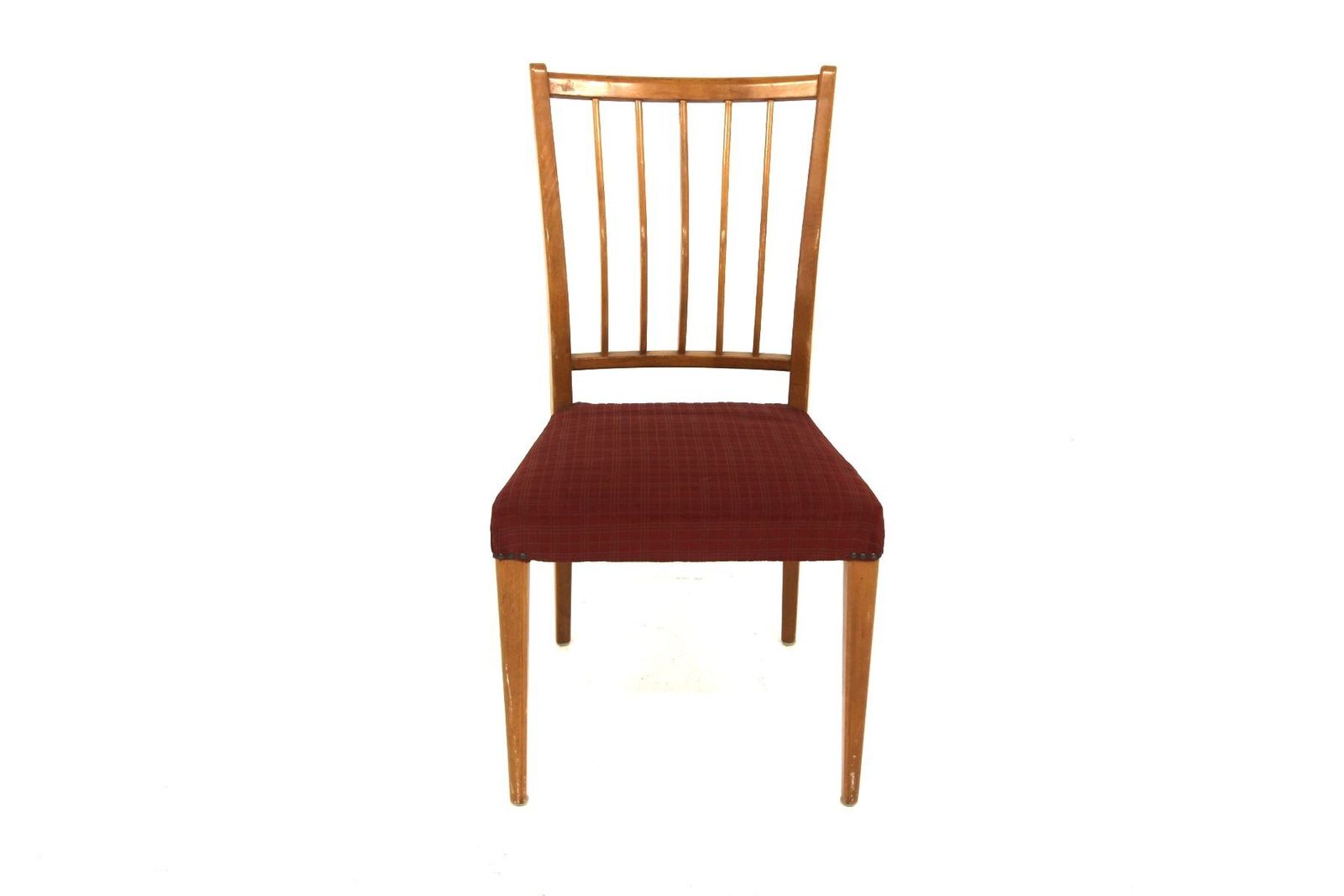 Chaises scandinaves en hêtre, Suède, 1960, lot de 4