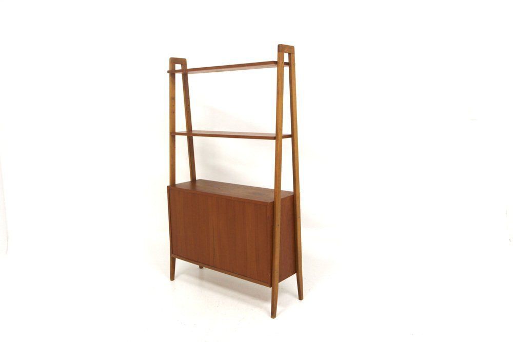 Bibliothèque scandinave Tema en teck, Möbel Ikea, Suède, années 1960 photo 837.0