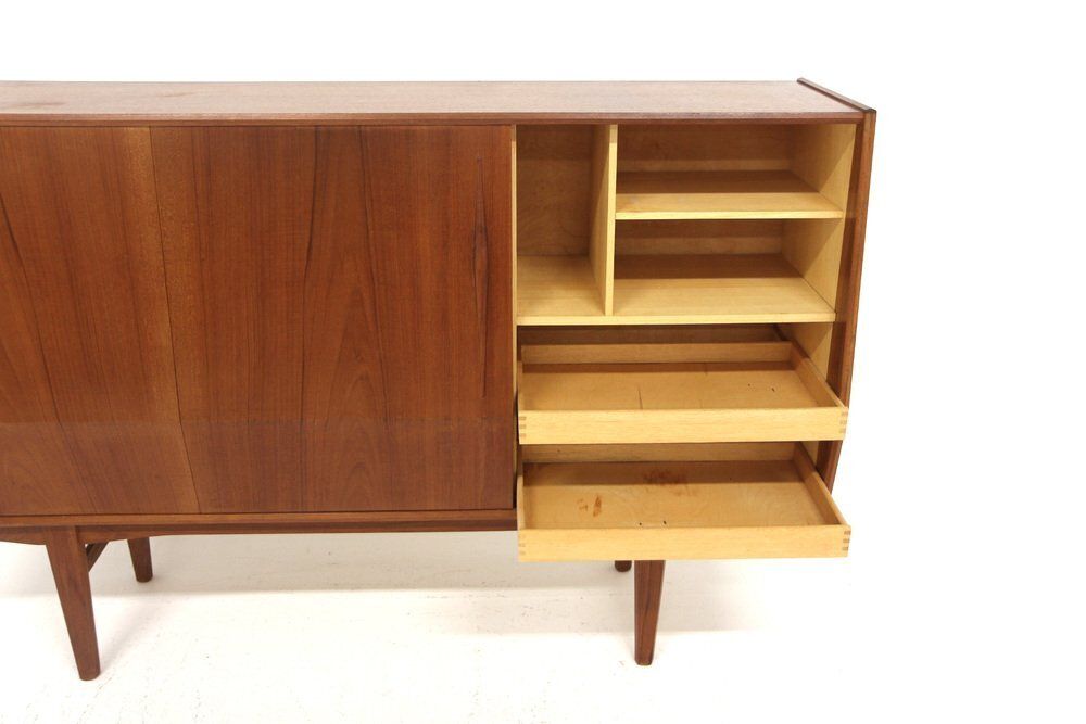 Buffet scandinave en teck, Suède, 1960 photo for sale