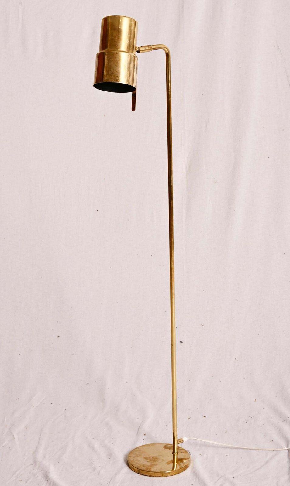 Hans Agne Jakobsson G 154/2 Messing Vloerlamp Ca. Jaren 1960 photo furniture