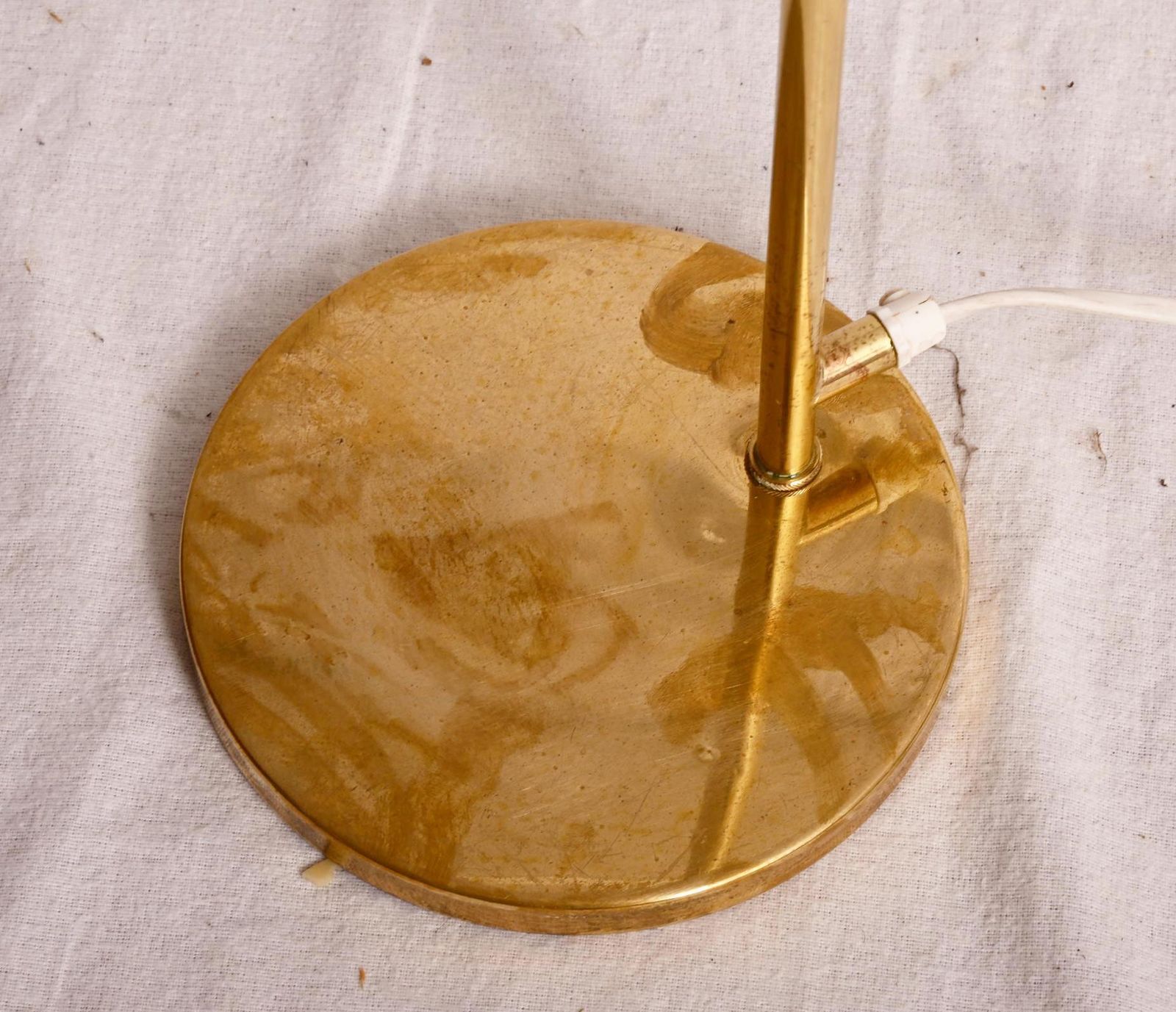 Hans Agne Jakobsson G 154/2 Brass Floor Lamp From The 1960s photo 3132.0