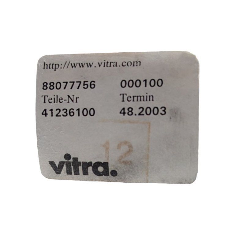 photo for sale Vitra Charles & Ray Eames stoel EA 108, leer, wit/crème