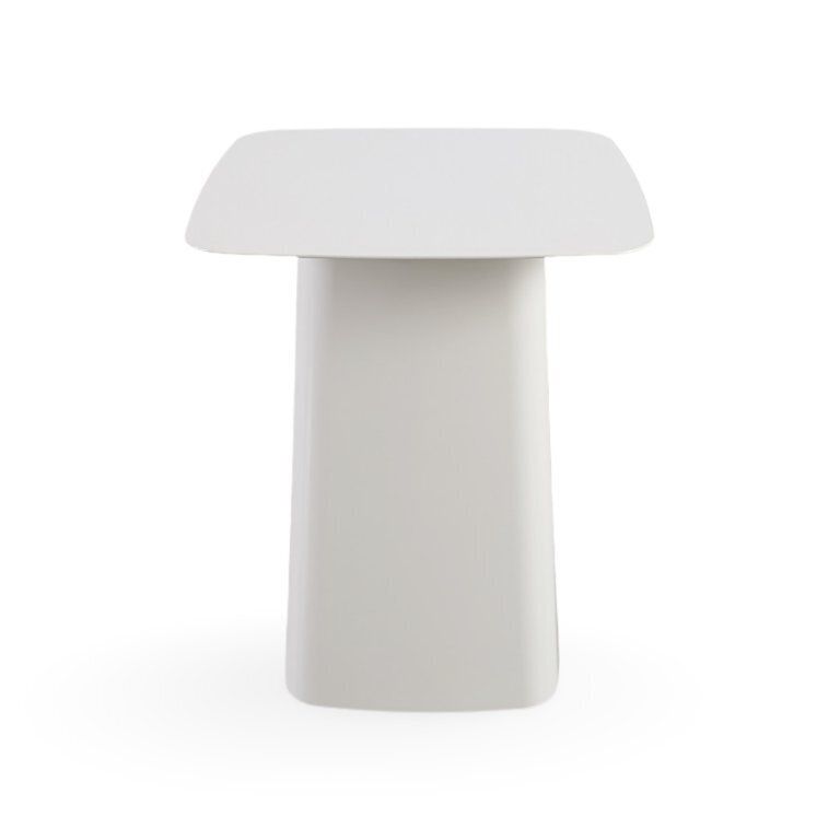 2x Vitra Metal Side Table Coffee Table Ronan Erwan Bouroullec White1