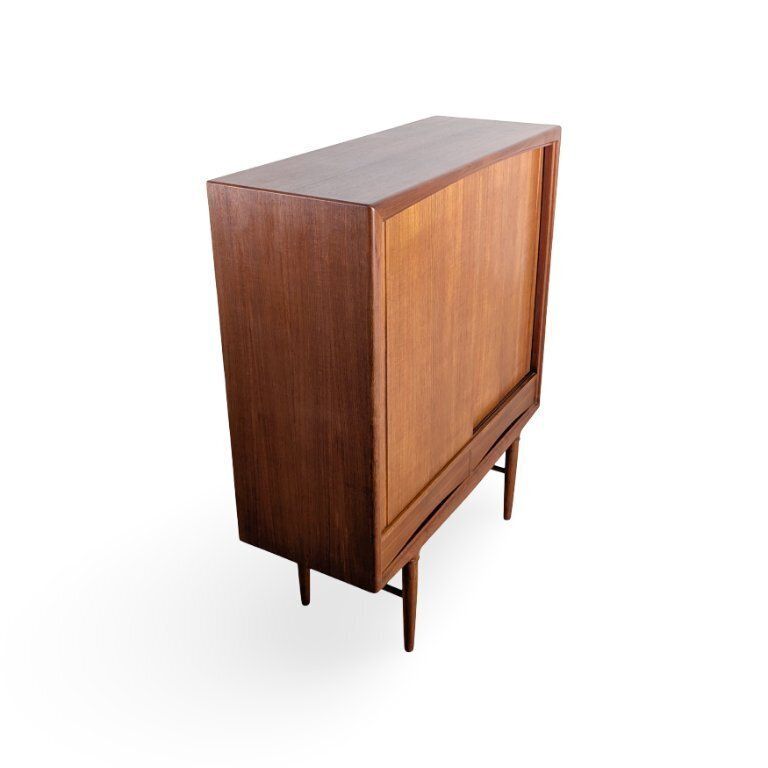 Axel Christensen Teak Mid-Century Cabinet Aco Møbler Highboard photo for sale