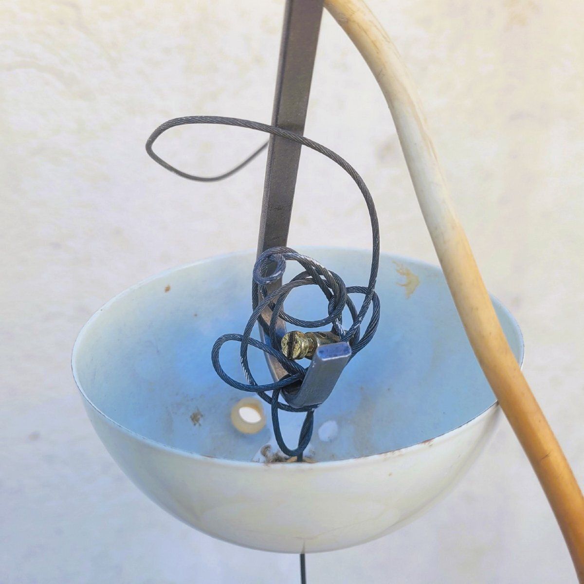 Suspension en verre de Murano à spirale, design années 1970 photo 650.0