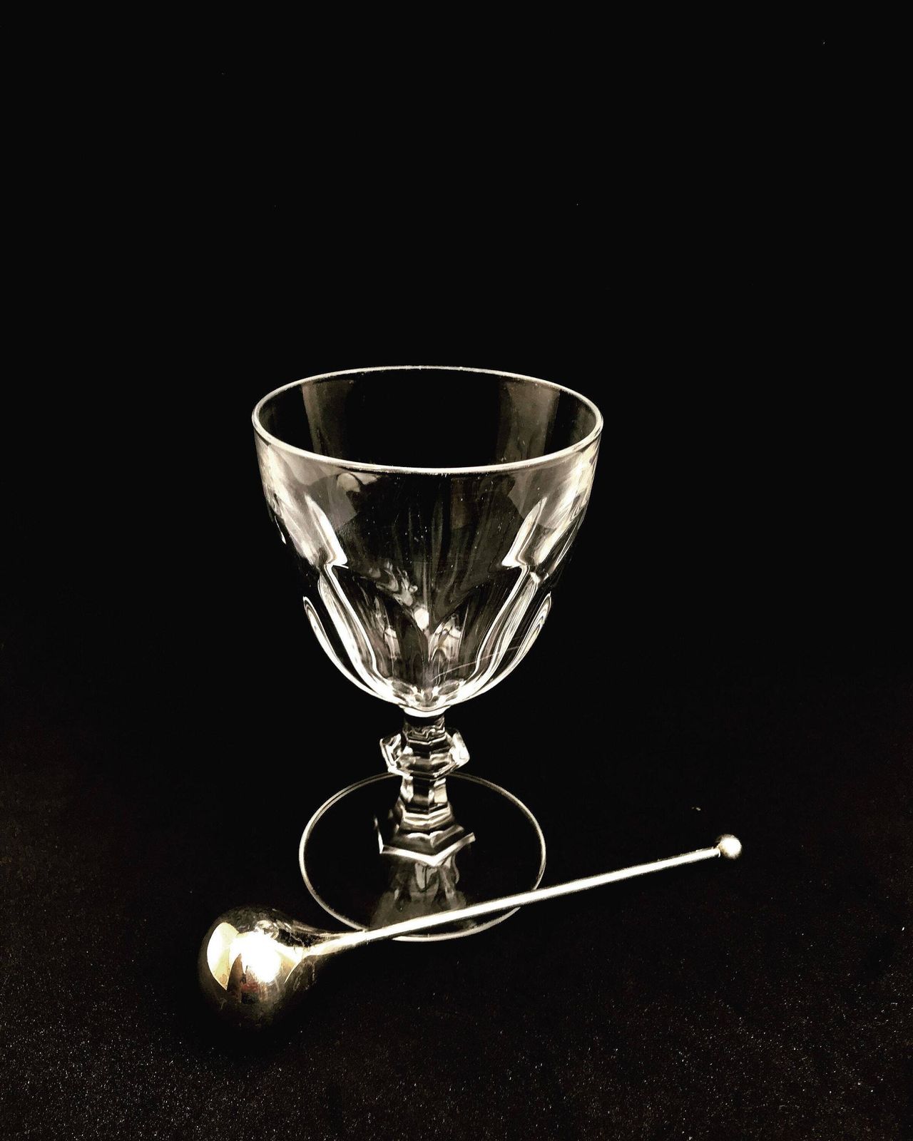 Mid-Century verzilverde cocktailroerder: Deens barware van Piet Hein photo 126.0
