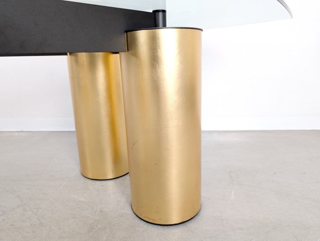 Dining Table Tavolo Serenissimo Acerbis Vignelli Associates Glass 3m photo buy