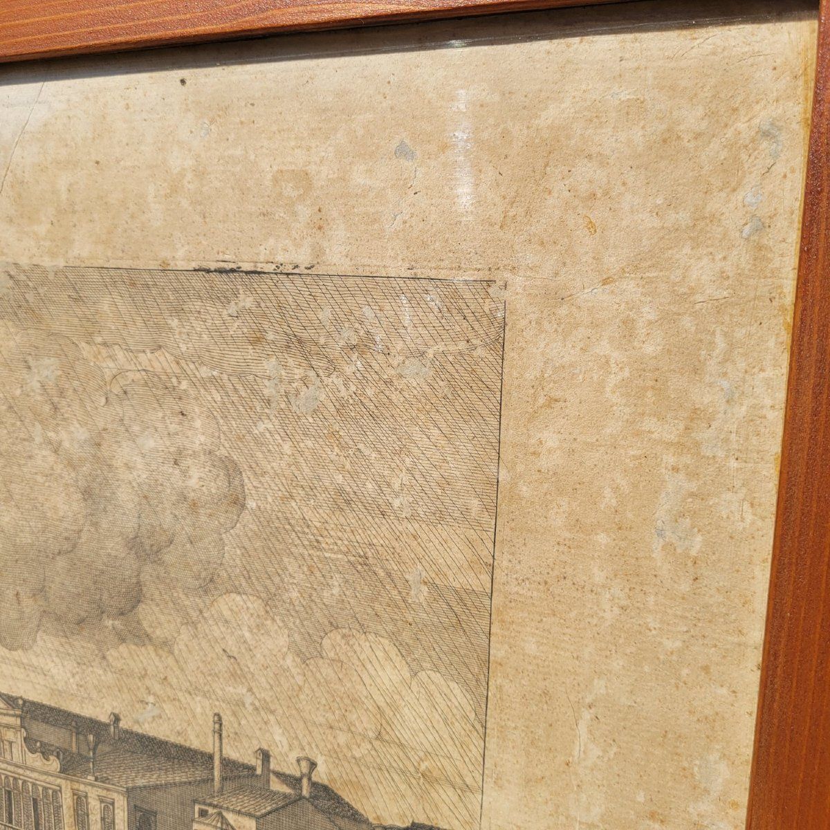 photo furniture Vues de Venise, ensemble de 6 gravures encadrées, XVIIIe/XIXe siècle