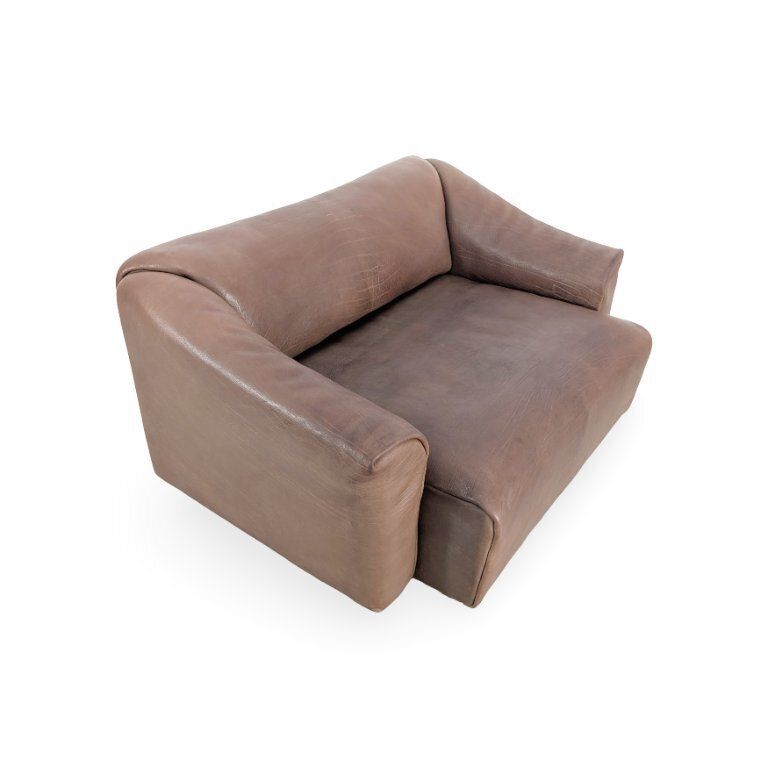 De Sede DS 47 Sofa Tweezitter Leer Design Bruin photo buy