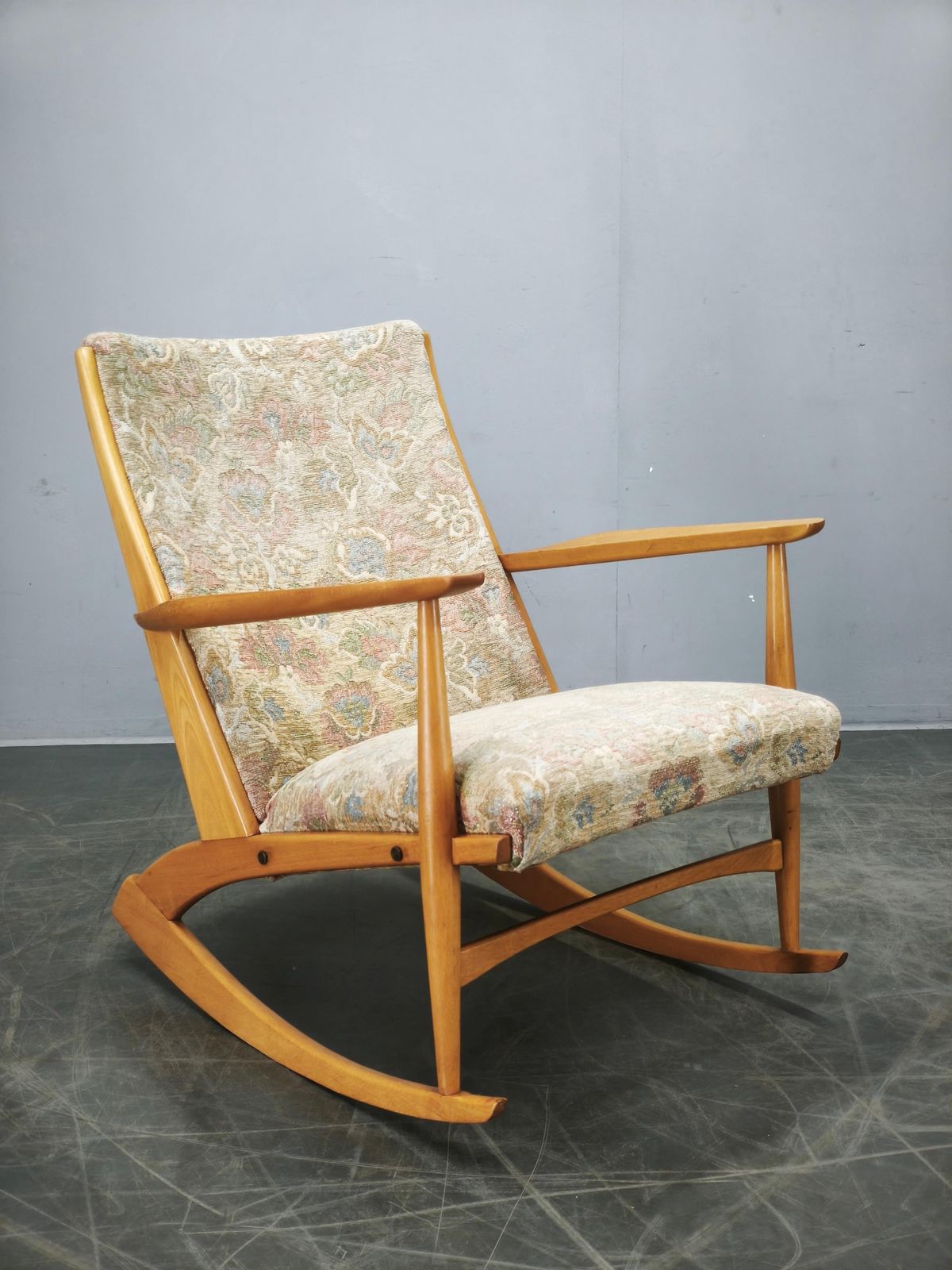 Boomerang schommelstoel van Holger Georg Jensen, Denemarken, jaren 1960 photo furniture