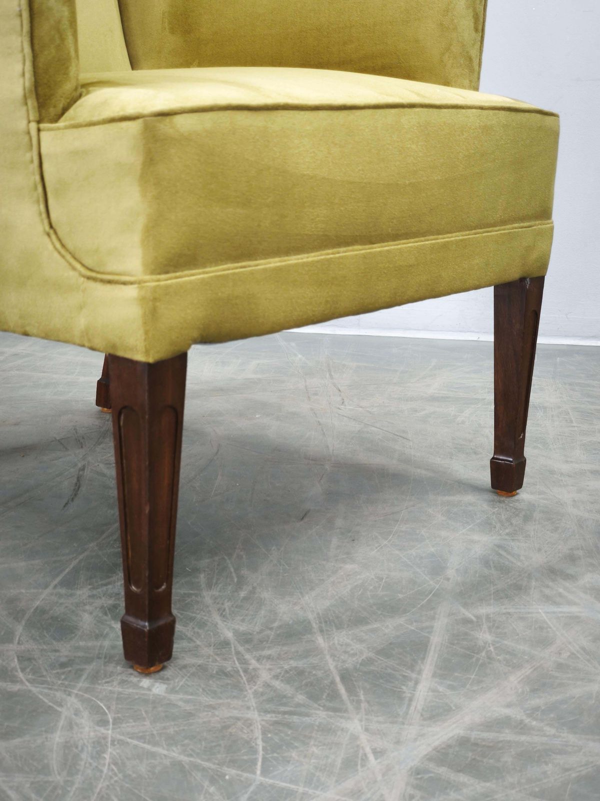 Danish Modern fauteuil van Frits Henningsen, Denemarken, ca. jaren 1960 photo vintage
