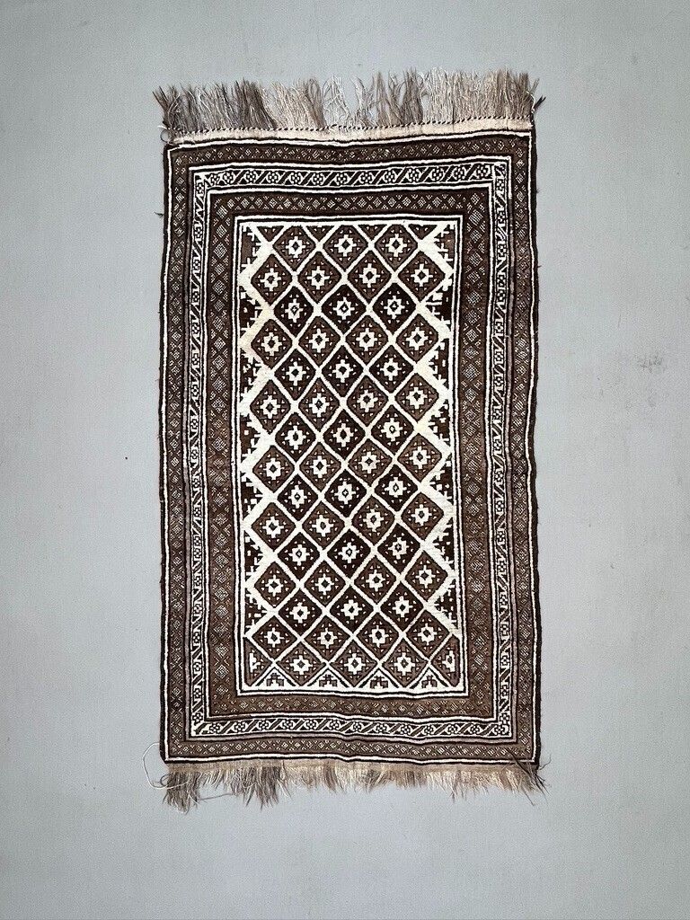 Vintage Luri Rug 245x138 Cm Medium, Shabby Chic Beige 2464